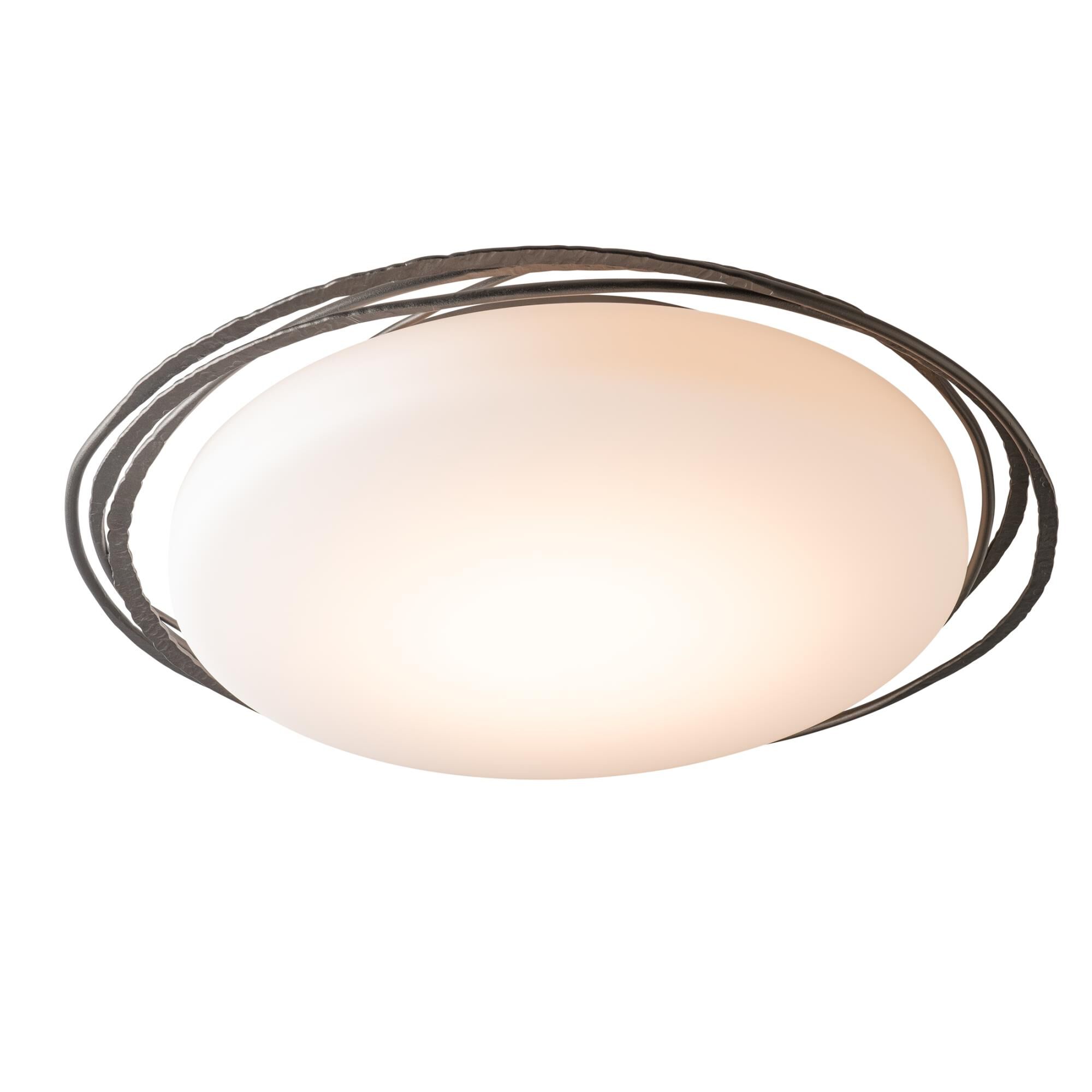 Shown in Oil Rubbed Bronze finish and Opal shade