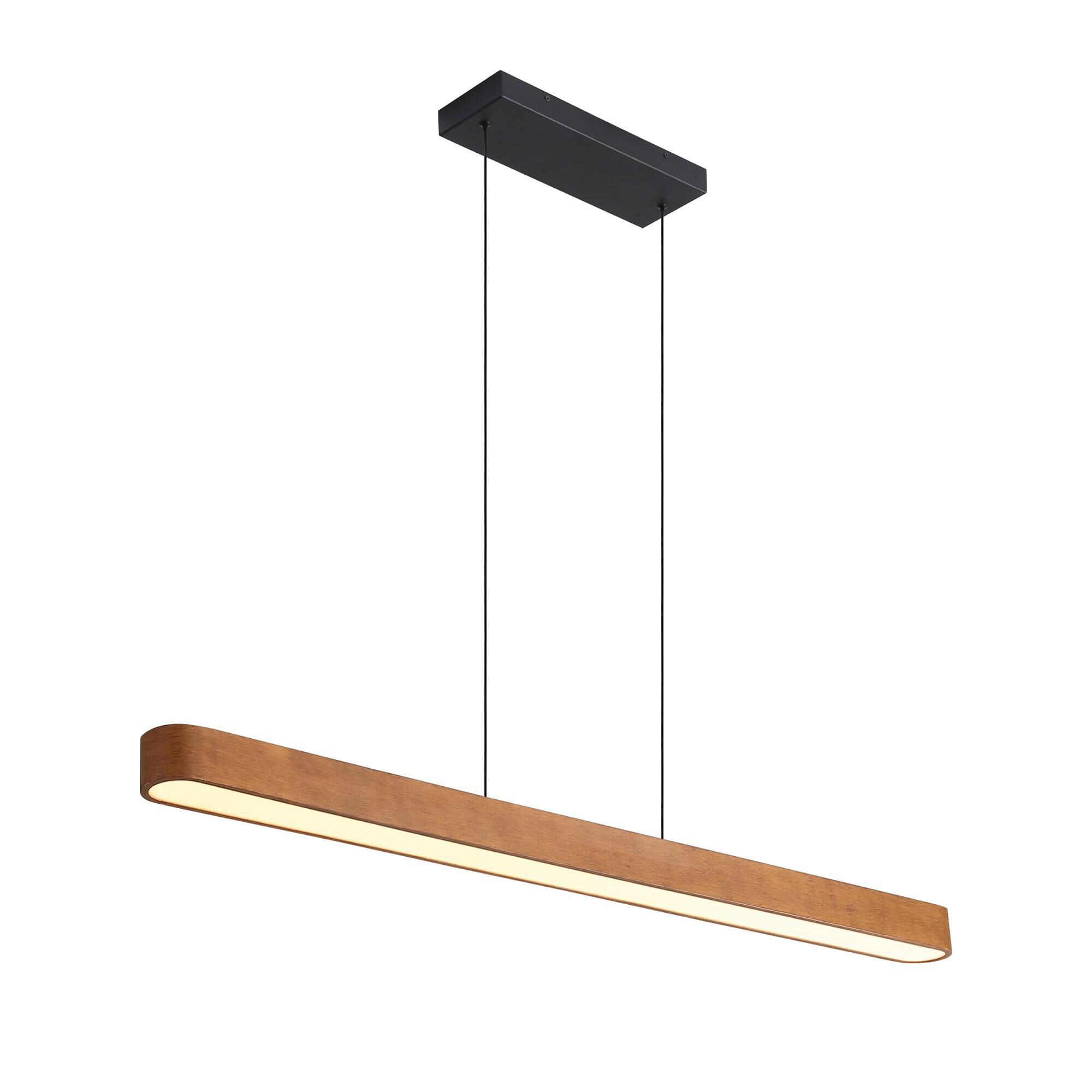Ondulada 47 Inch Linear Suspension Light by Golden Lighting