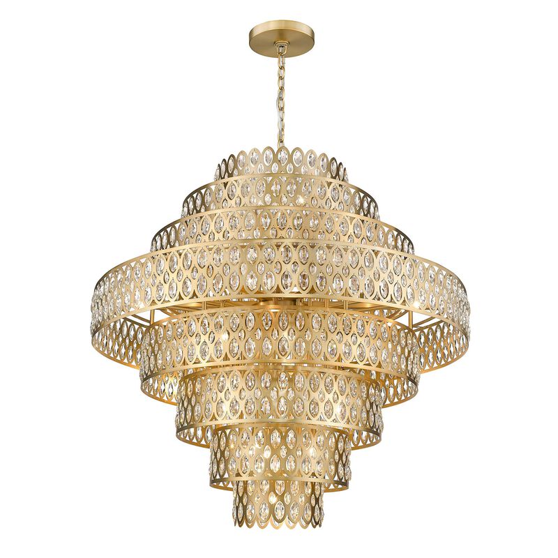 Dealey 44 Inch 25 Light Chandelier by Z-Lite