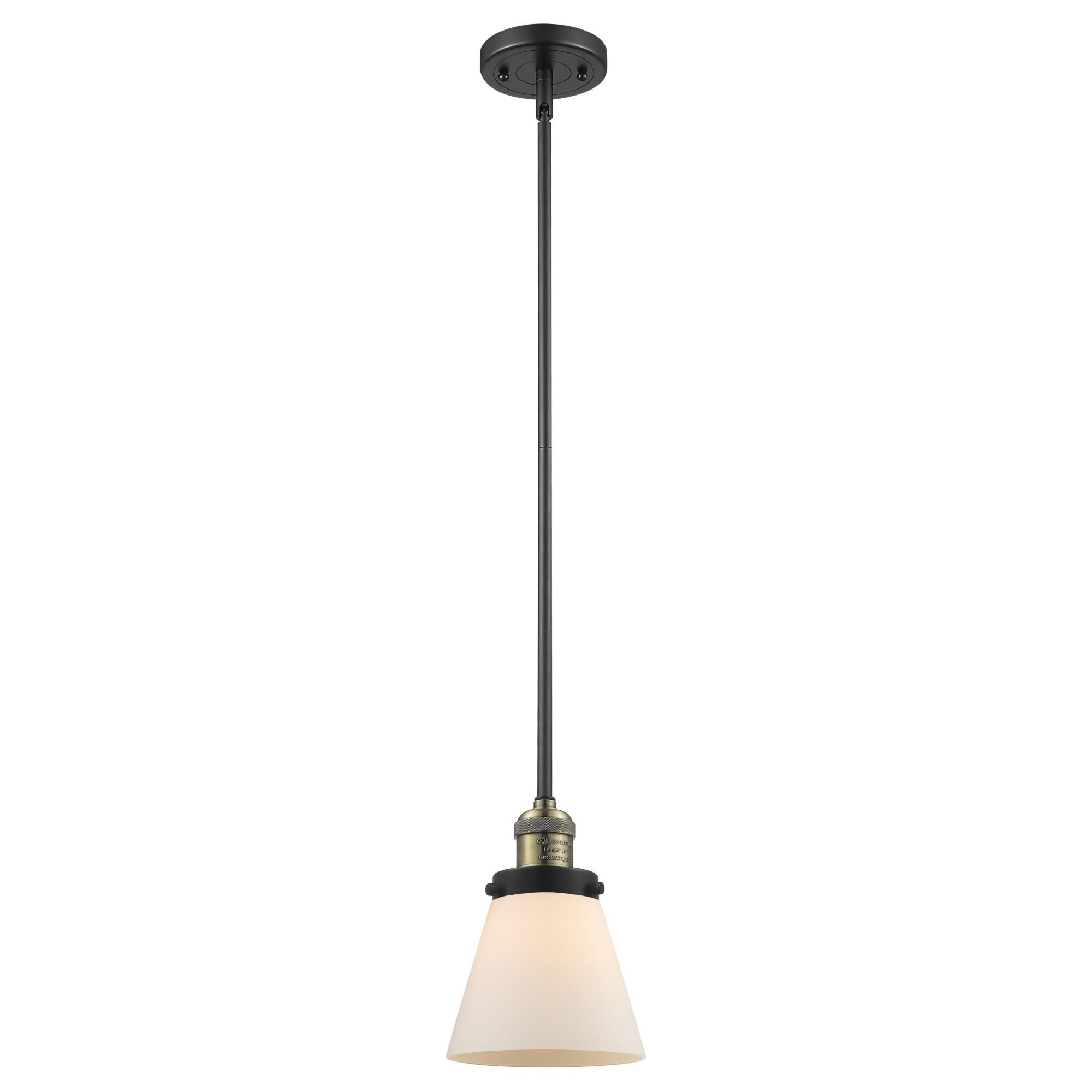 Bruno Marashlian Small Cone 6 Inch Mini Pendant by Innovations Lighting