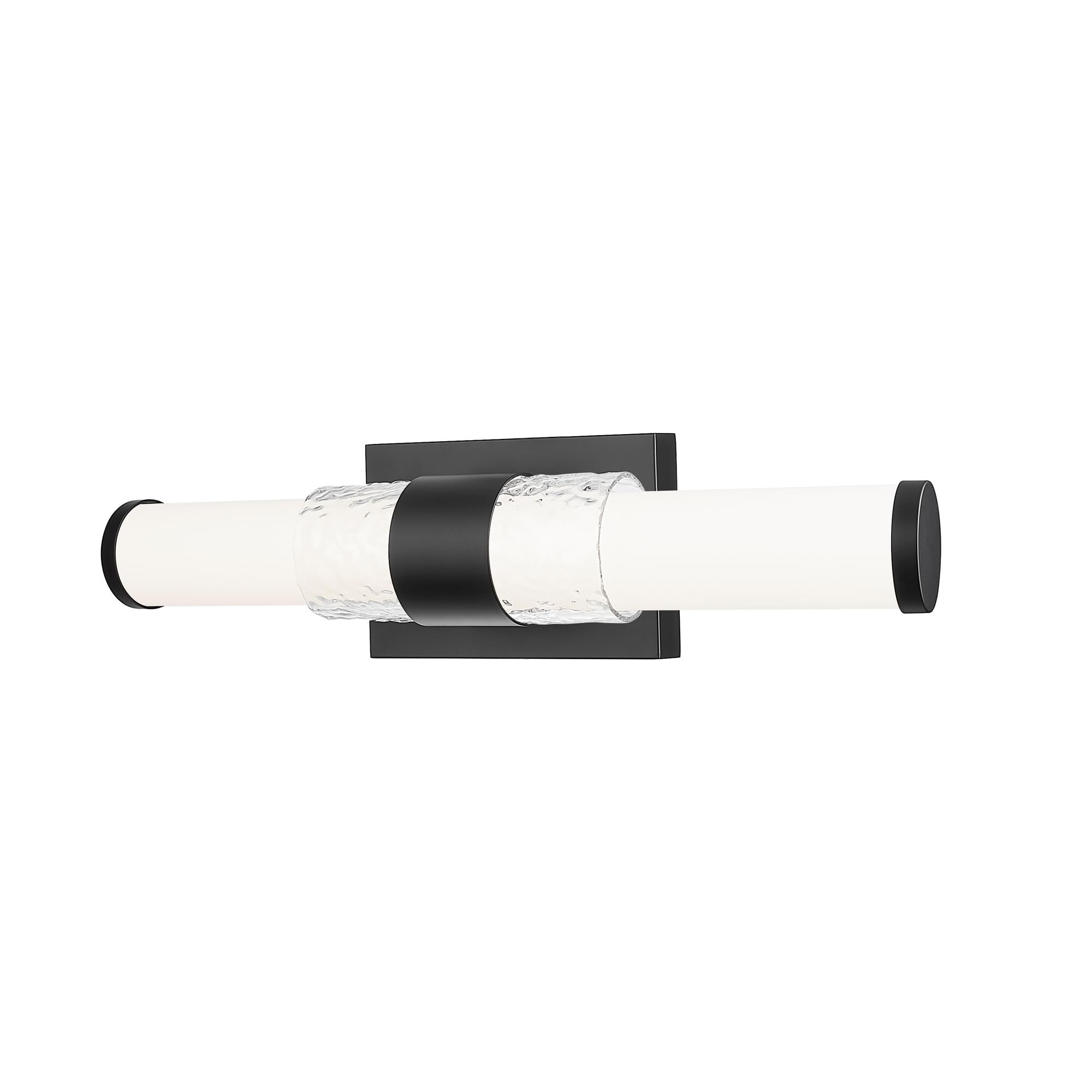 Shown in Matte Black finish and Matte Opal glass and Matte Opal shade