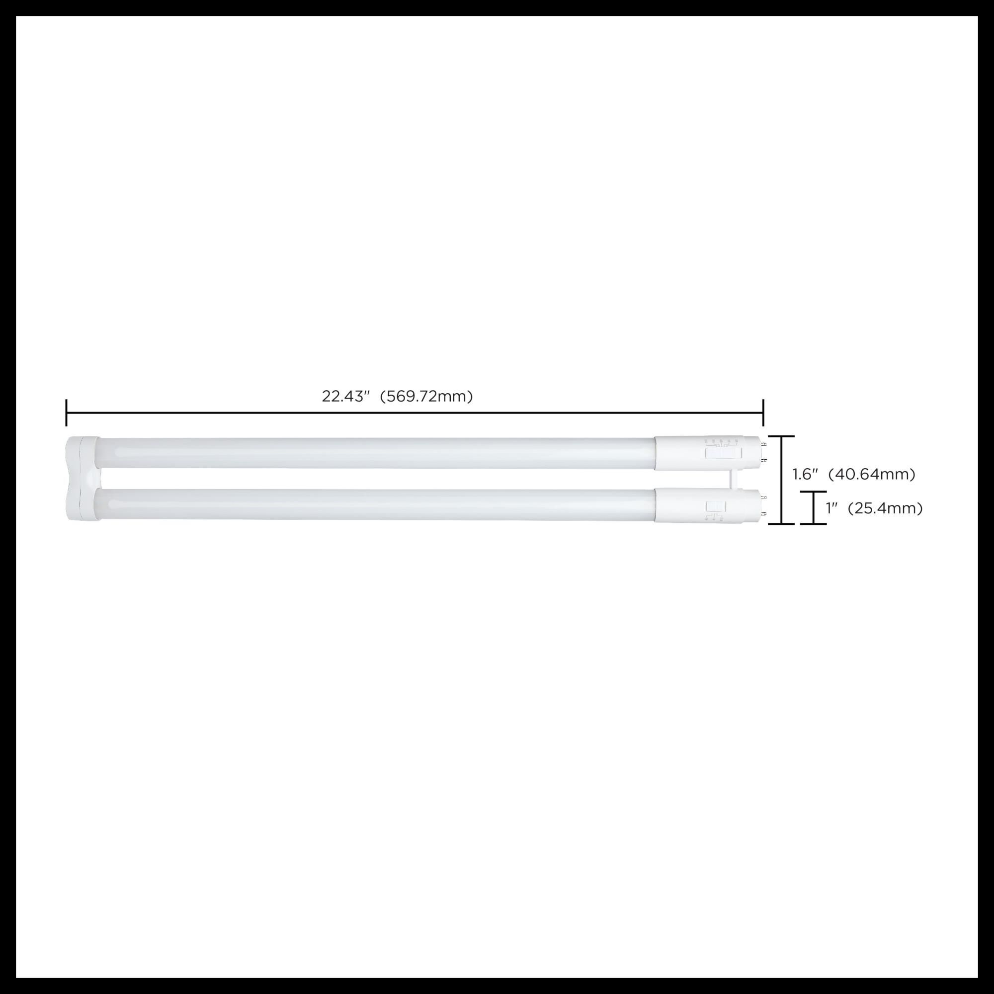 22 Inch LED Light Bulb by Satco