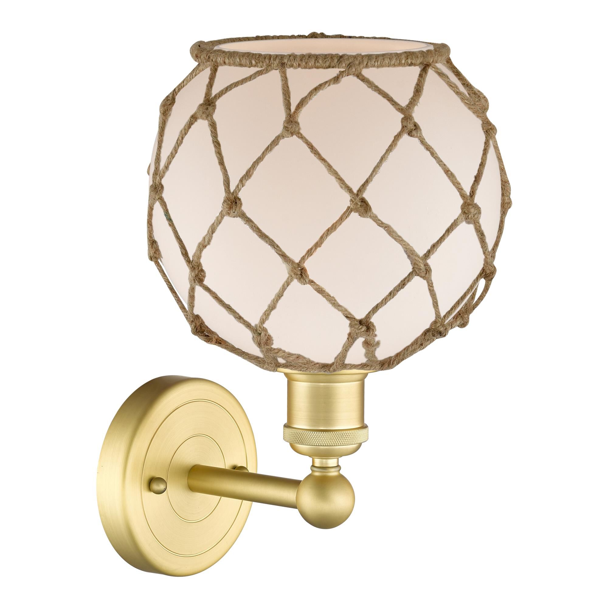 Bruno Marashlian Farmhouse Rope 12 Inch Wall Sconce by Innovations Lighting