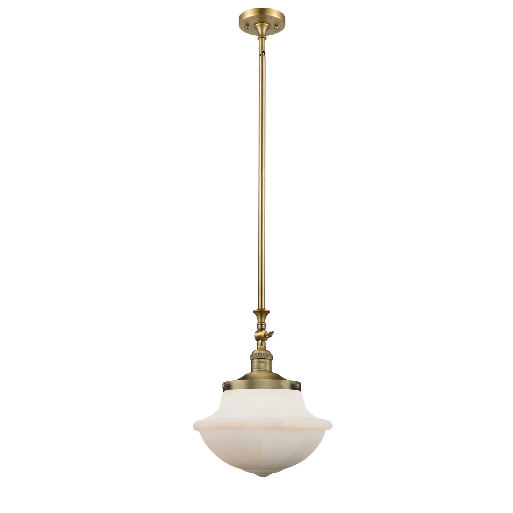 Innovations Lighting Bruno Marashlian Oxford School House 12 Inch LED Mini Pendant
