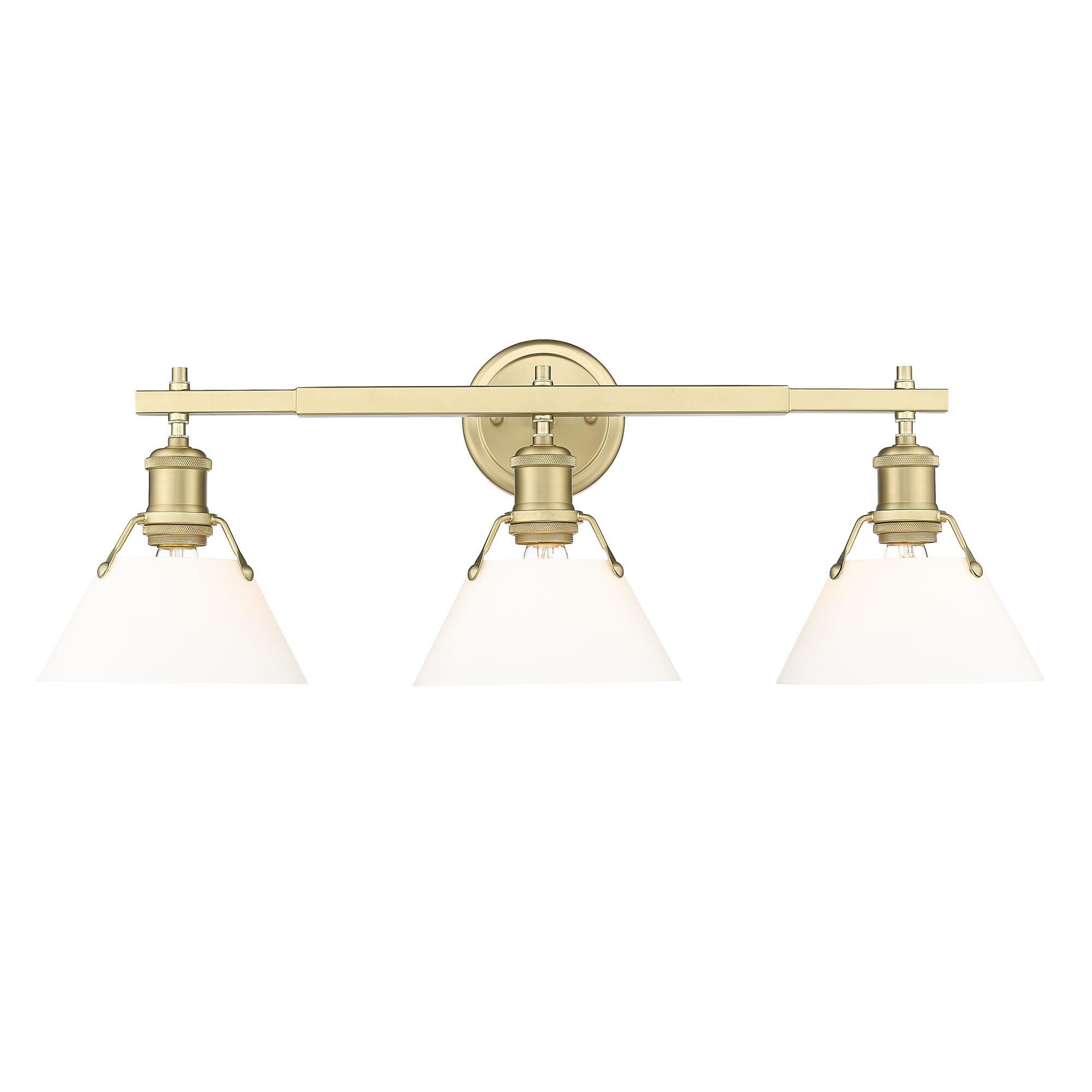 Orwell 27 Inch Bath Vanity Light by Golden Lighting