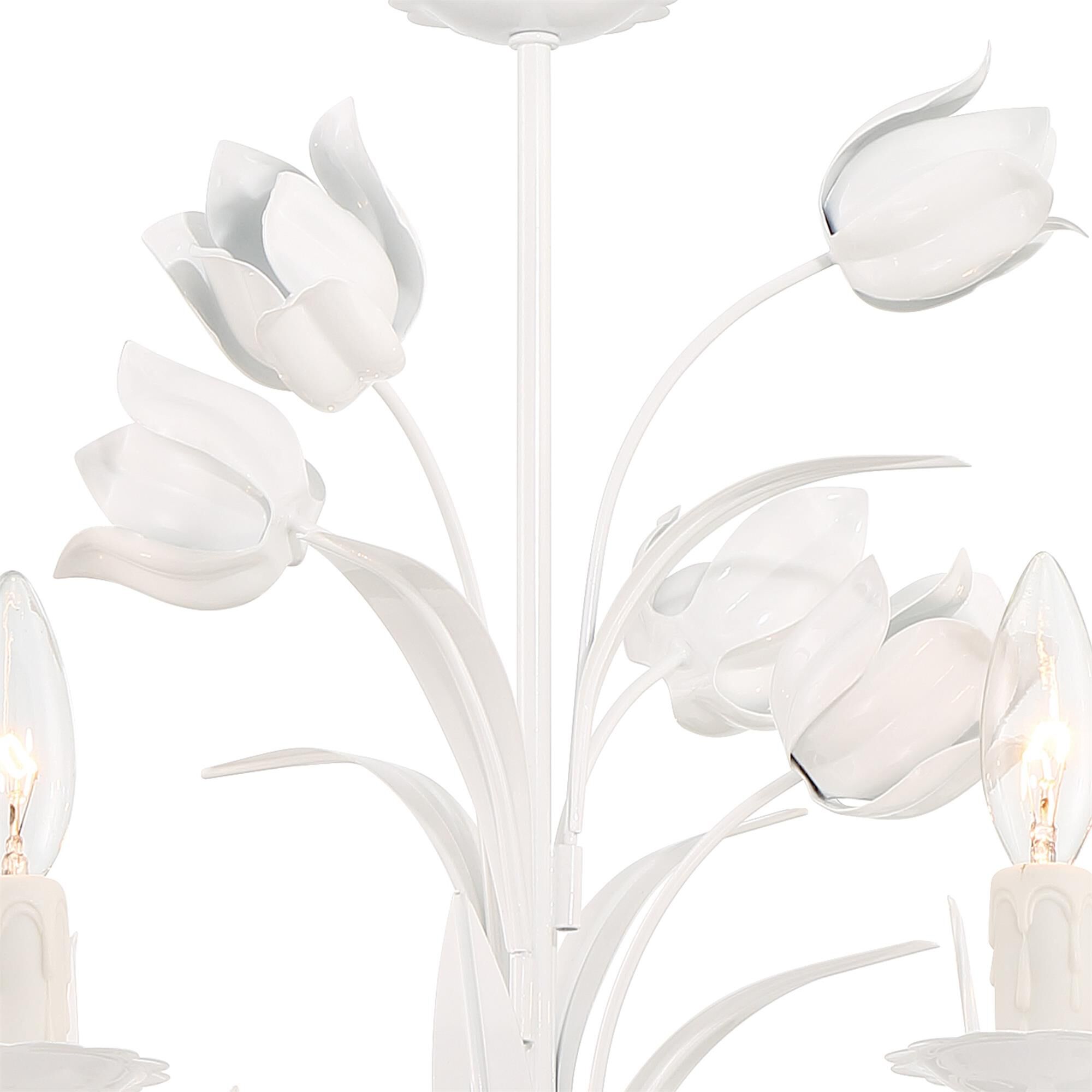 Shown in Wet White finish