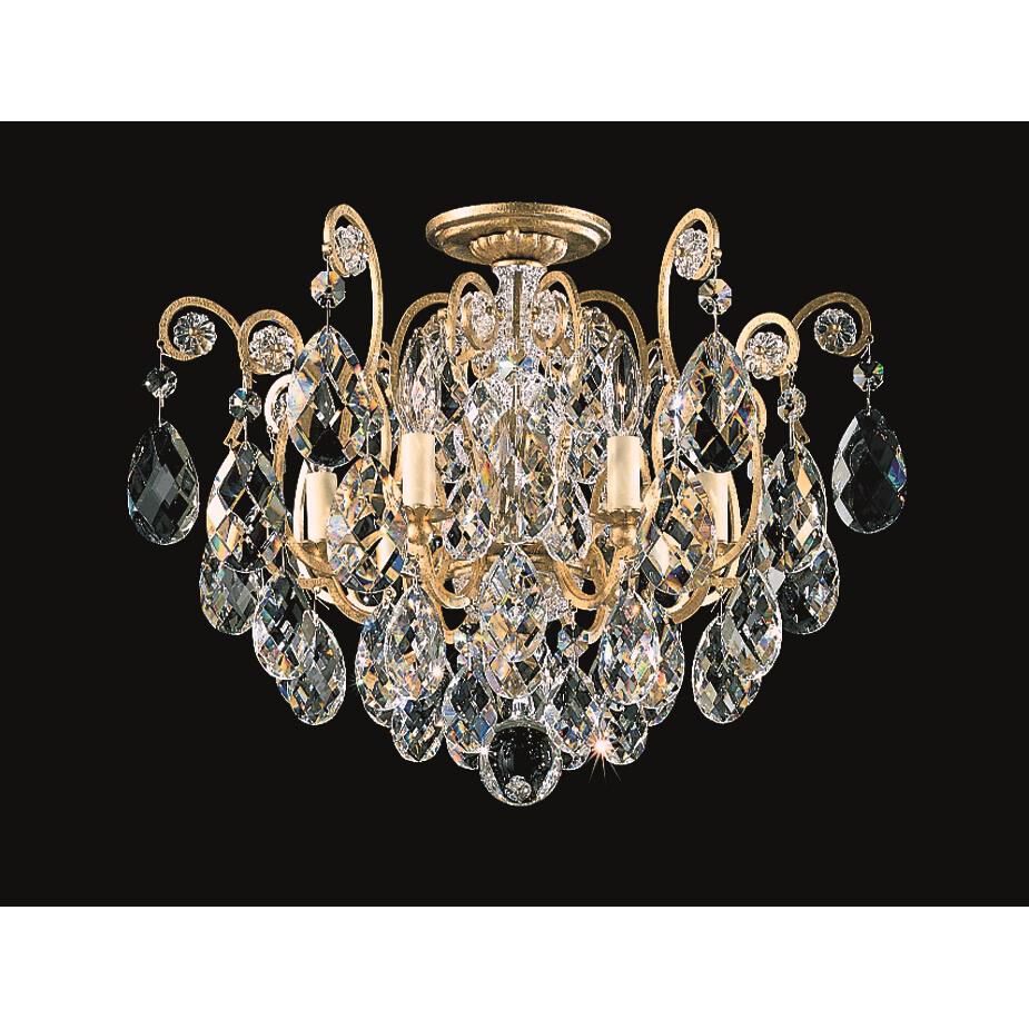 Renaissance 20 Inch 6 Light Flush Mount by Schonbek