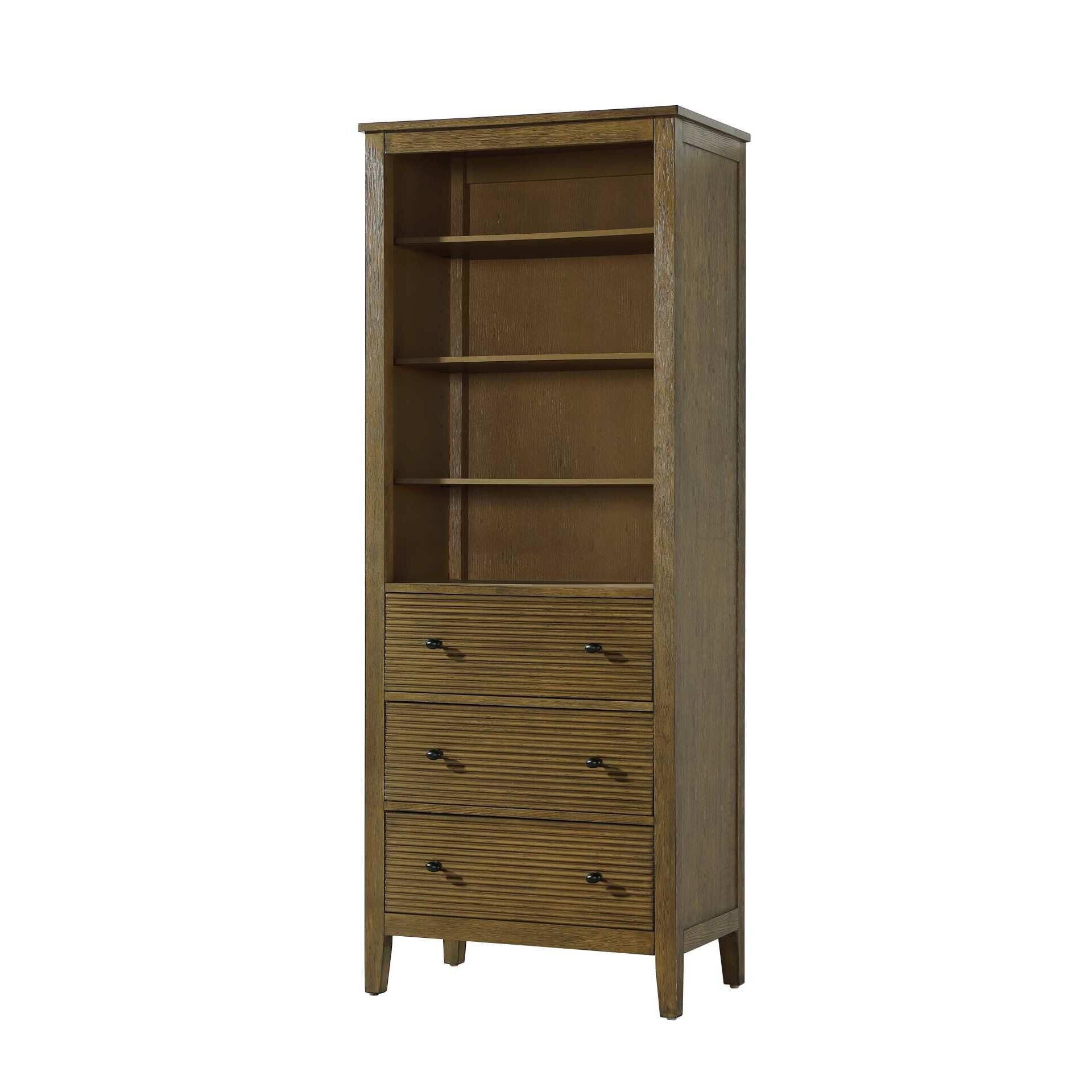 Shown in Hazel Oak finish