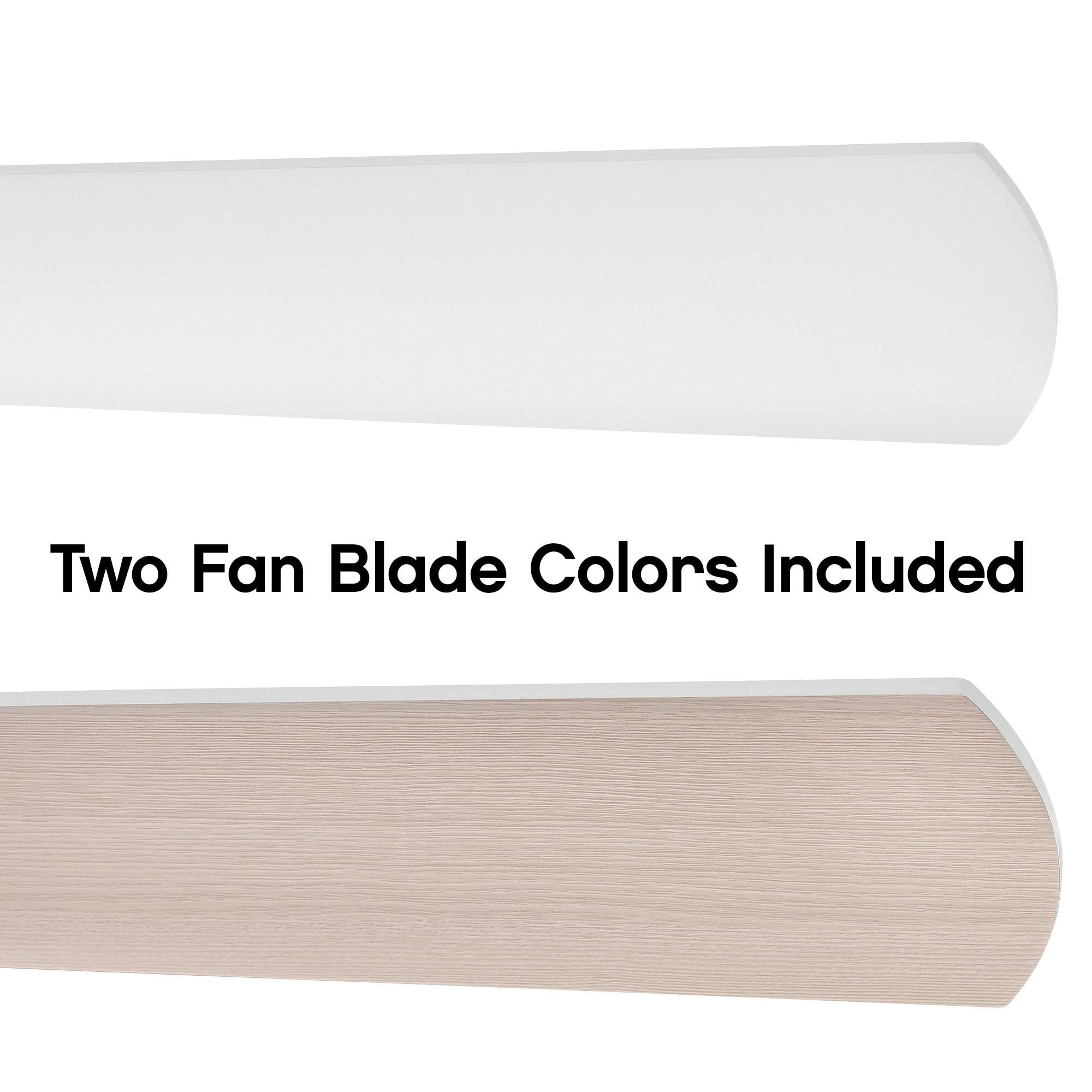 Speck 52 Inch Flush Mount Fan with Light Kit,