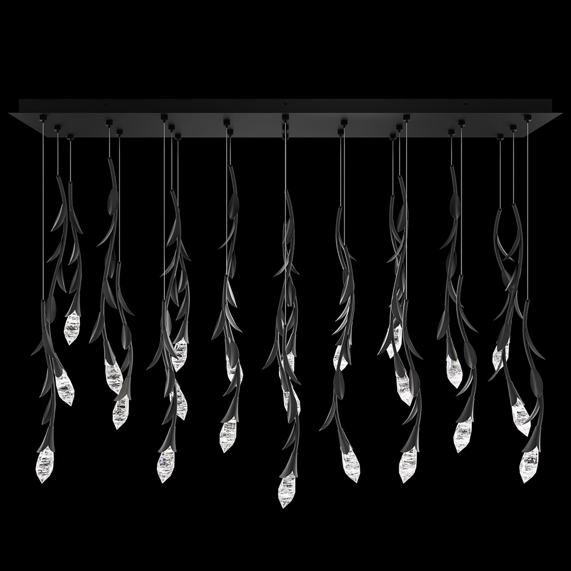 Shown in Black finish and Optic Haze crystal