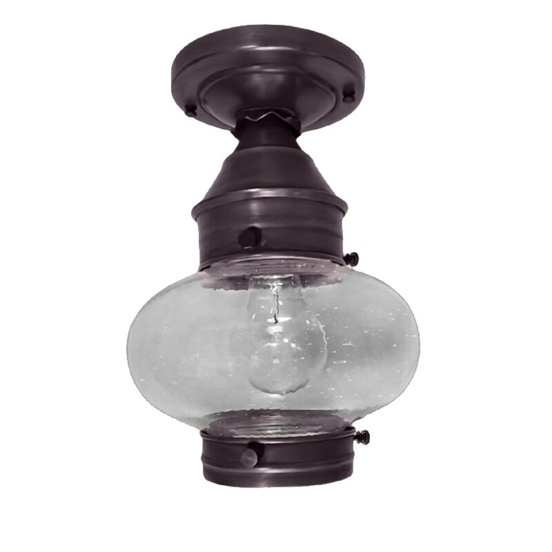 Onion 7 Inch Outdoor Flush Mount by Northeast Lantern