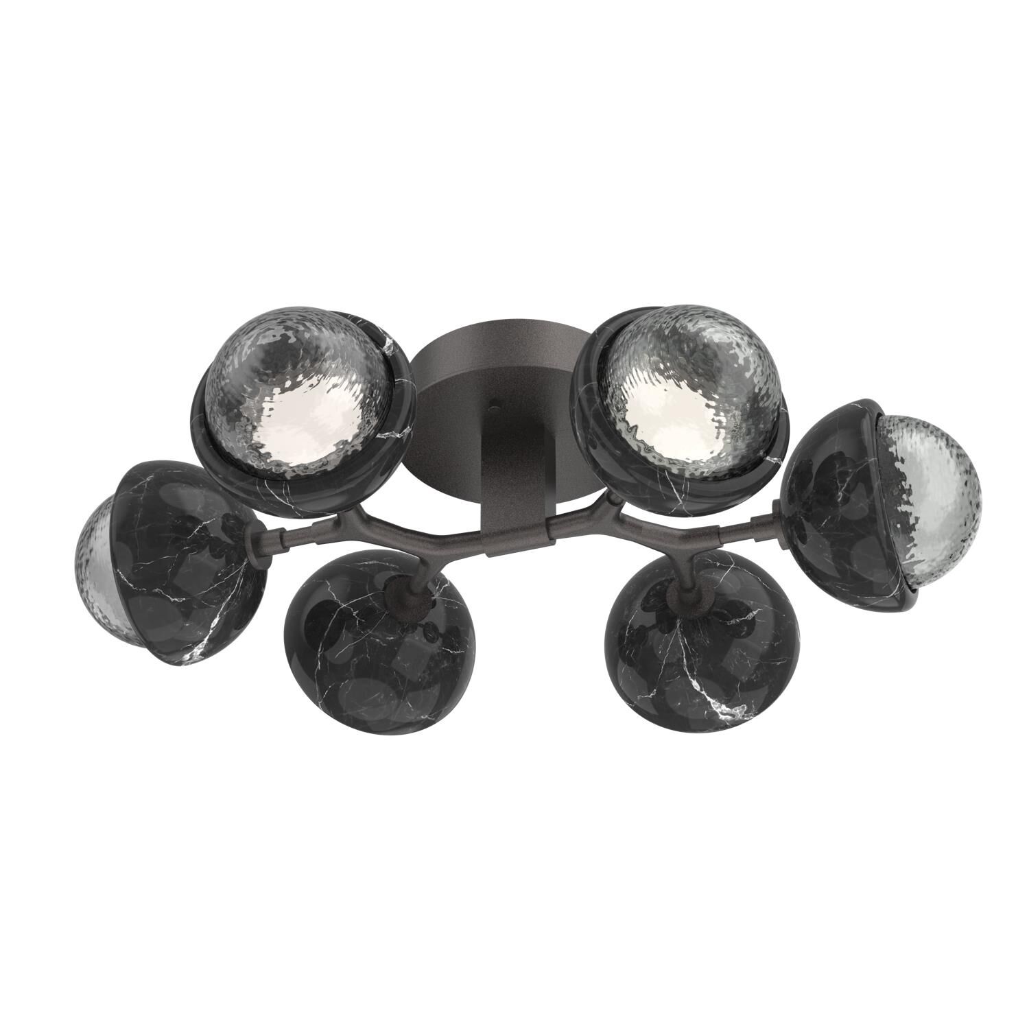 Levi Wilson Cabochon 27 Inch Flush Mount by Hammerton Studio