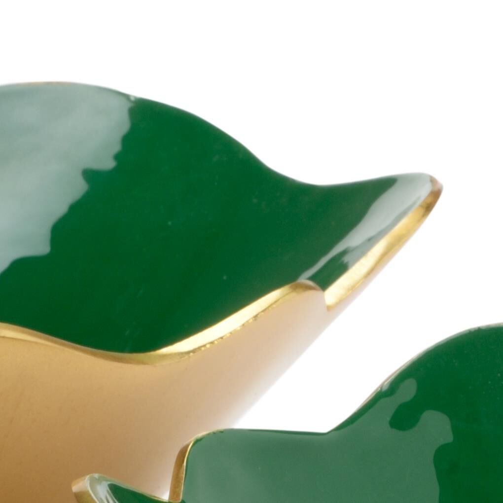 Emerald Enameled Bowl by Chelsea House