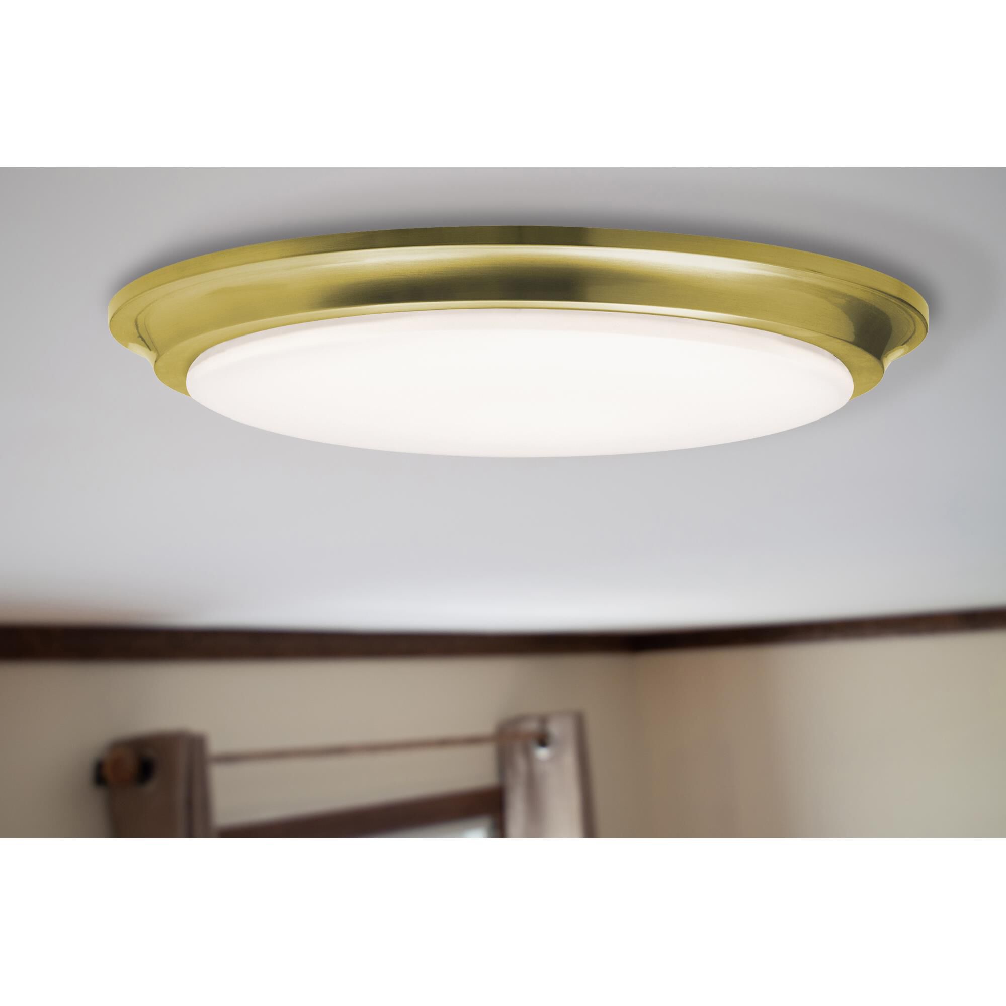 Baron 14 Inch 1 Light LED Flush Mount by AFX Lighting