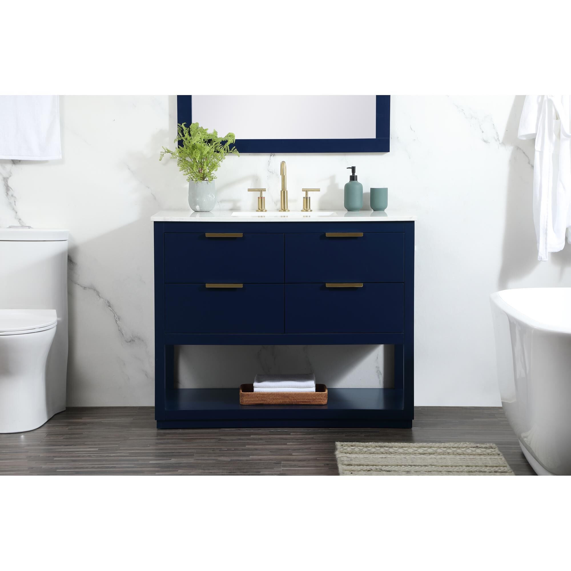 Larkin 42 Inch Bath Vanity by Elegant Decor