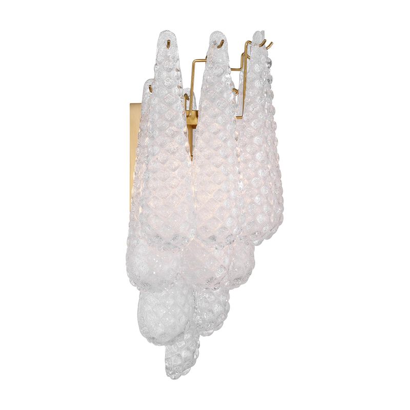 Ollie Medium 2 Light Wall Sconce by Crystorama