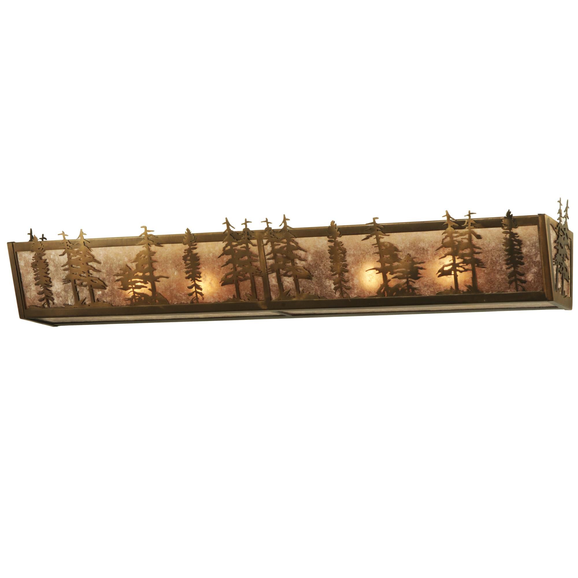 Tall Pines 46 Inch 4 Light Bath Vanity Light by Meyda Lighting