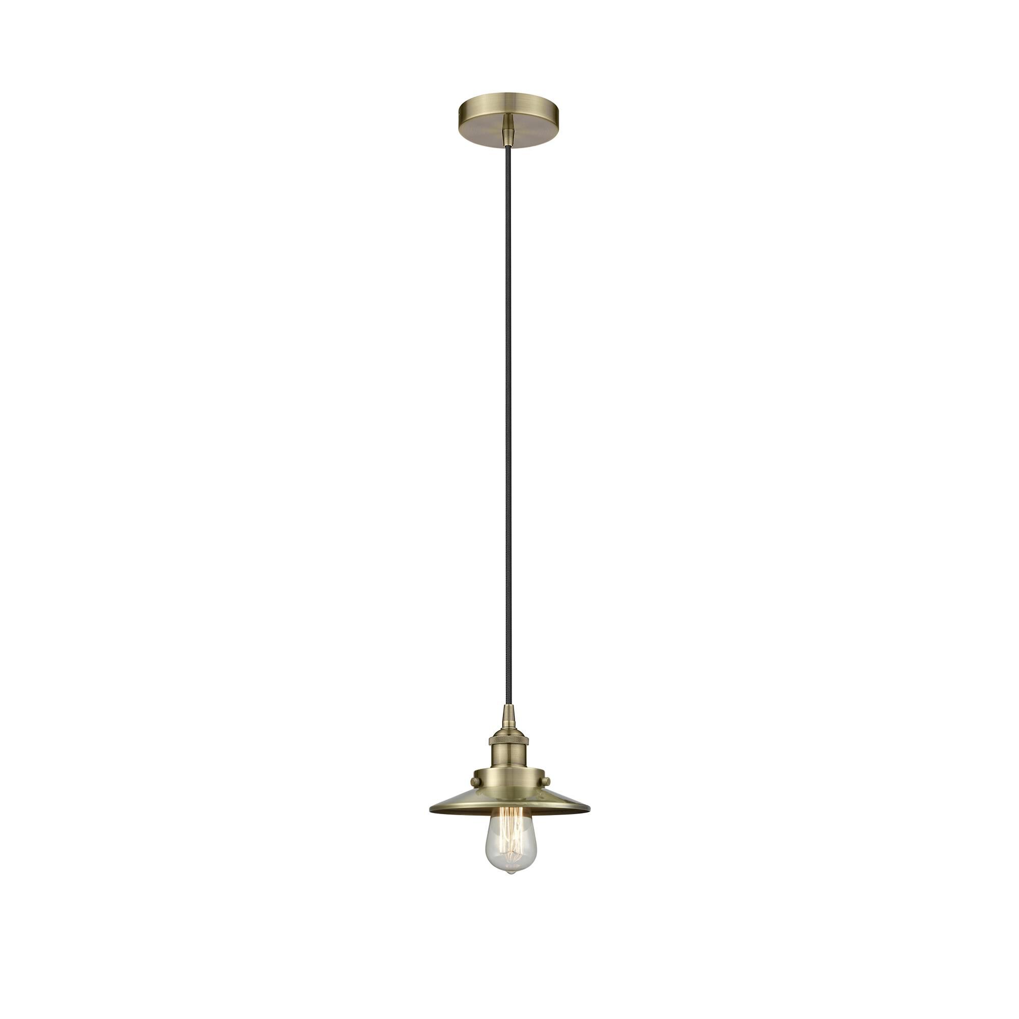 Bruno Marashlian Railroad 8 Inch Mini Pendant by Innovations Lighting