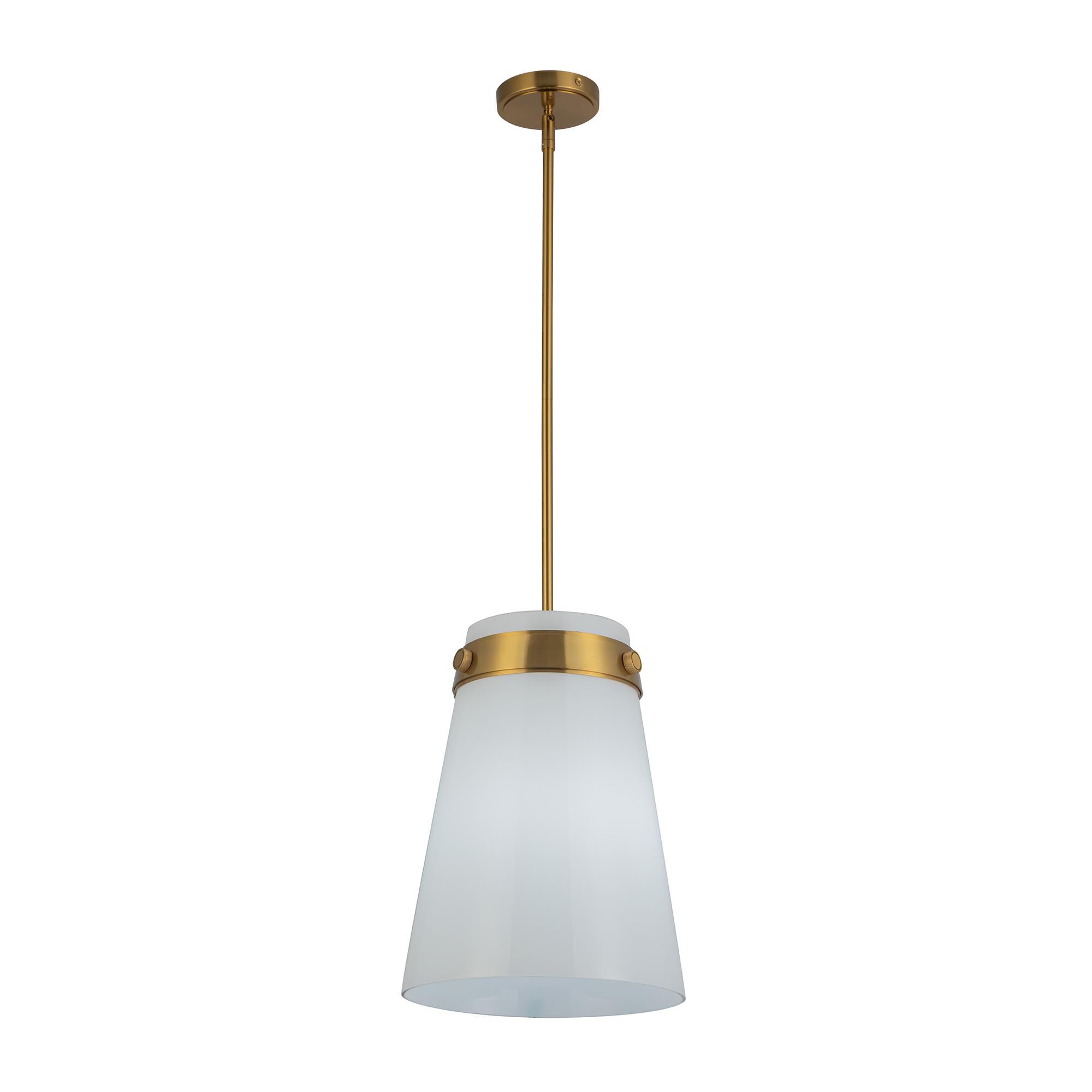 Shown in Brushed Brass finish