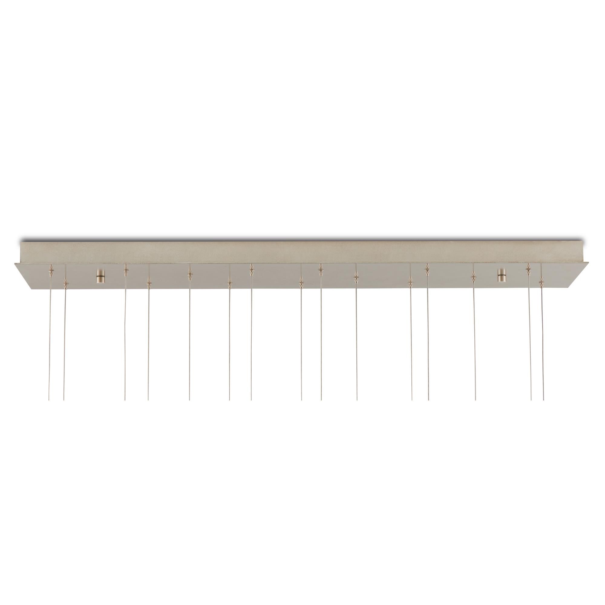 Iota 52 Inch 15 Light LED Linear Suspension Light by Currey and Company