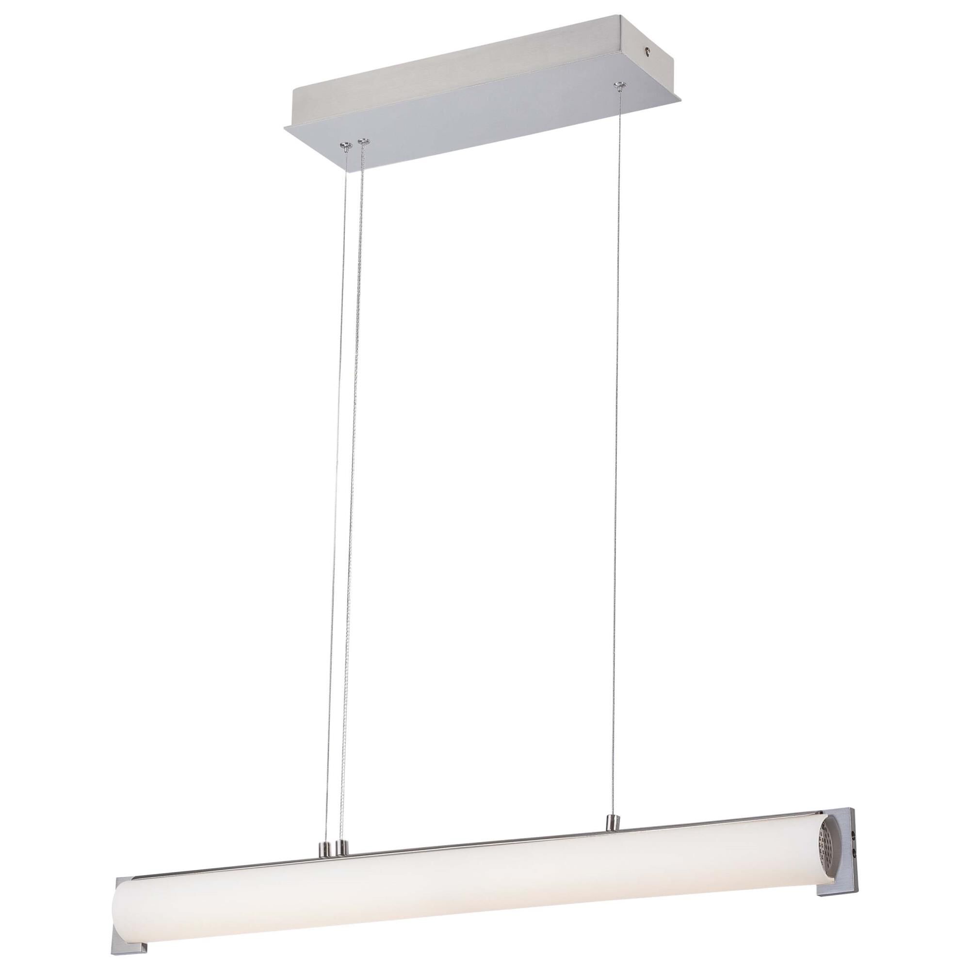 Tube 30 Inch 1 Light LED Linear Suspension Light by Kovacs