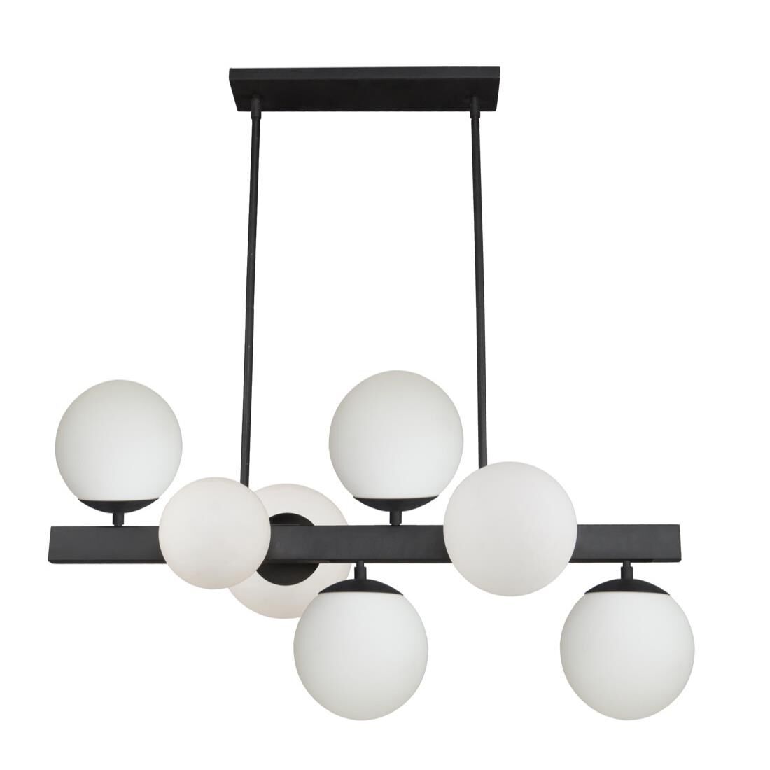 Moonglow 35 Inch 7 Light Mini Chandelier by Artcraft
