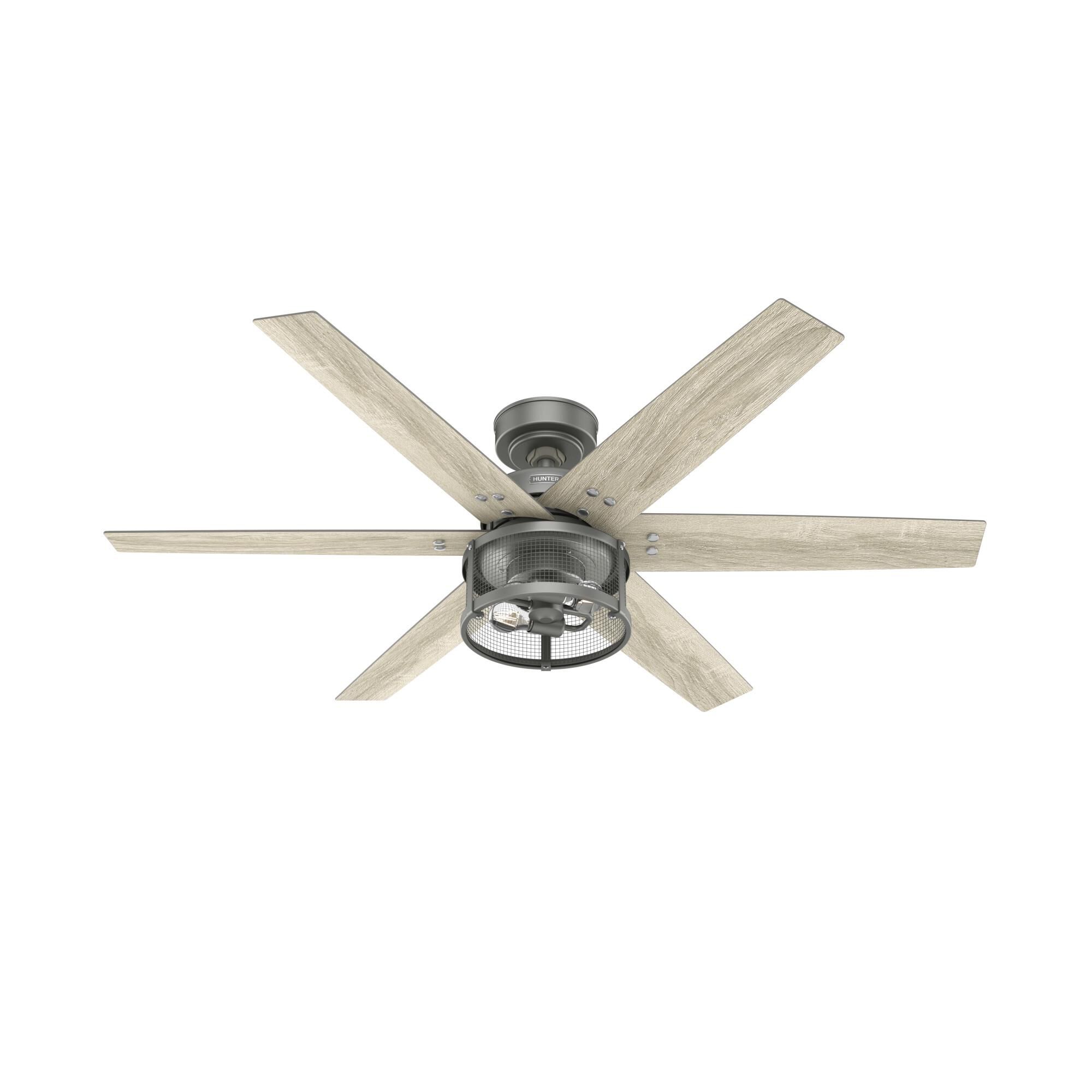 Houston 52 Inch Ceiling Fan with Light Kit by Hunter Fan