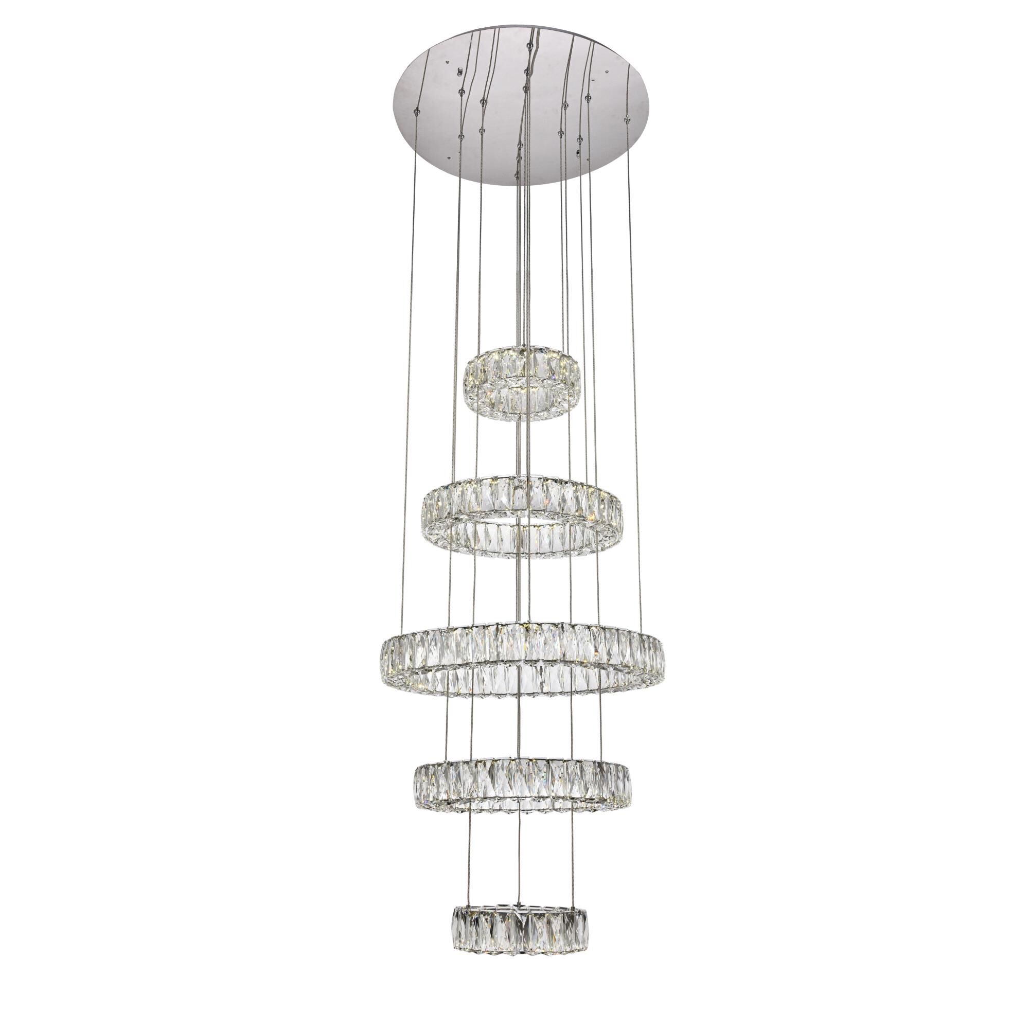 Monroe Chandelier by Elegant Lighting