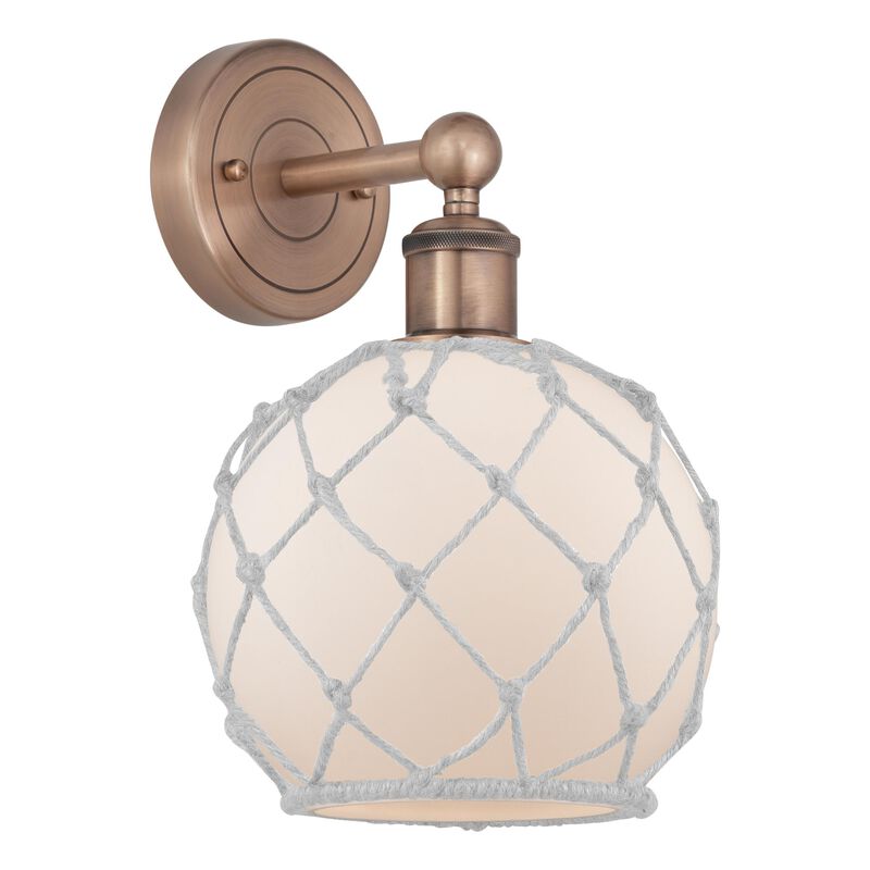 Bruno Marashlian Farmhouse Rope 12 Inch Wall Sconce by Innovations Lighting