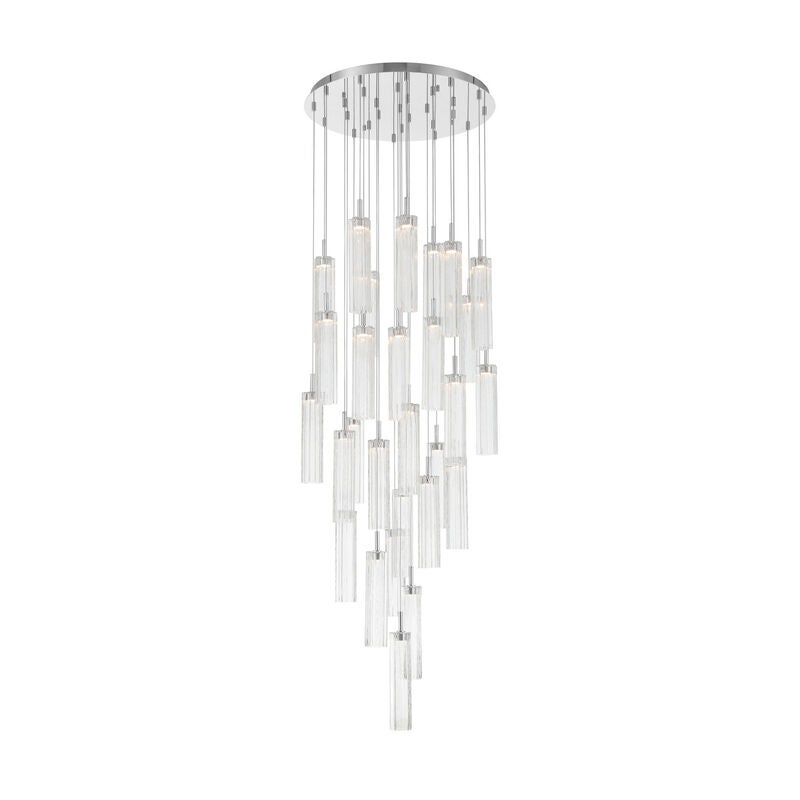 Addis 26 Inch Multi Light Pendant by Crystorama