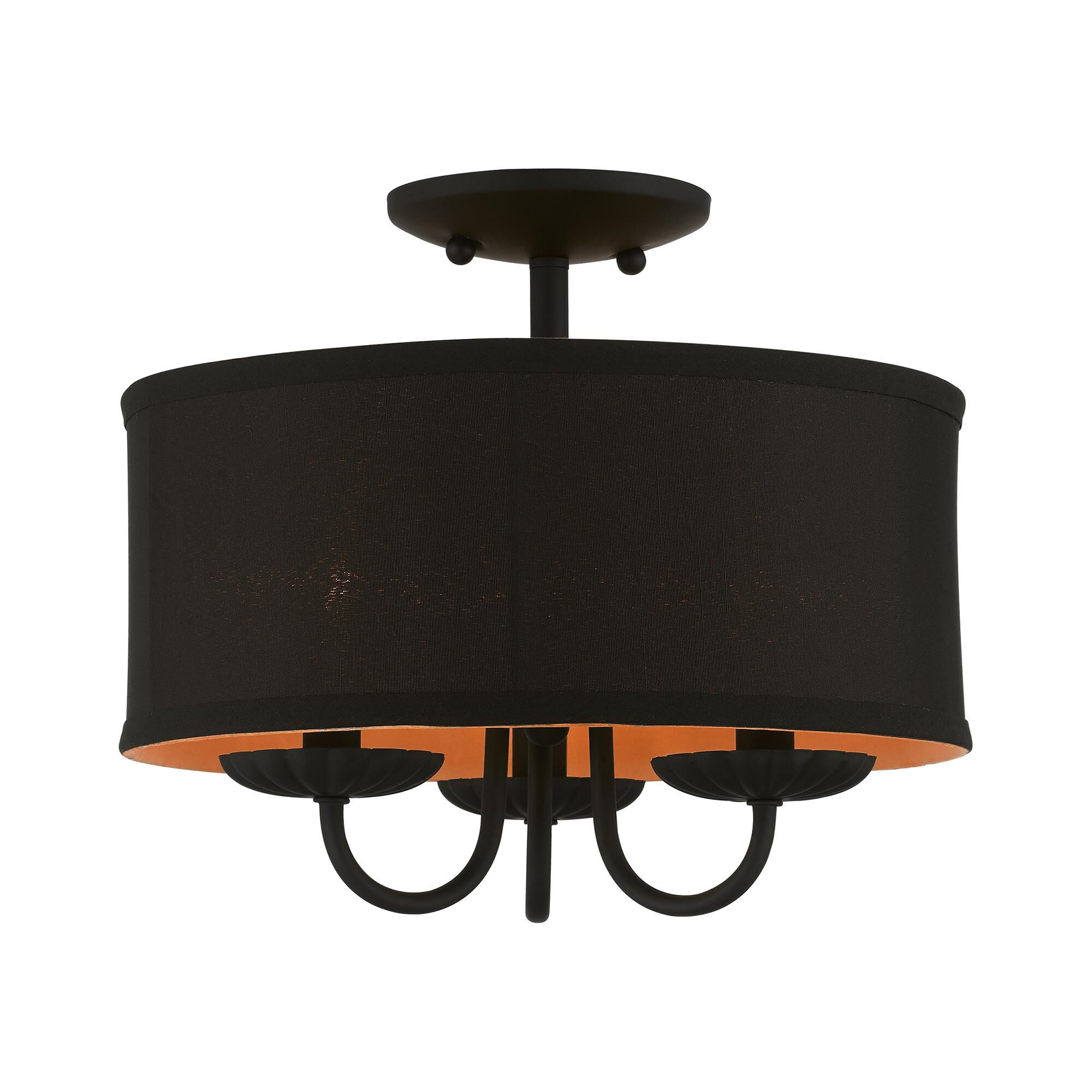 Winchester 3 Light Semi Flush Mount by Livex Lighting