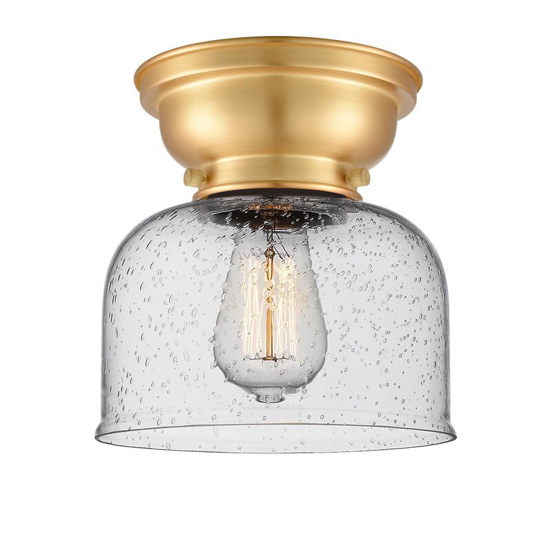 Bruno Marashlian Large Bell 8 Inch 1 Light Flush Mount by Innovations Lighting