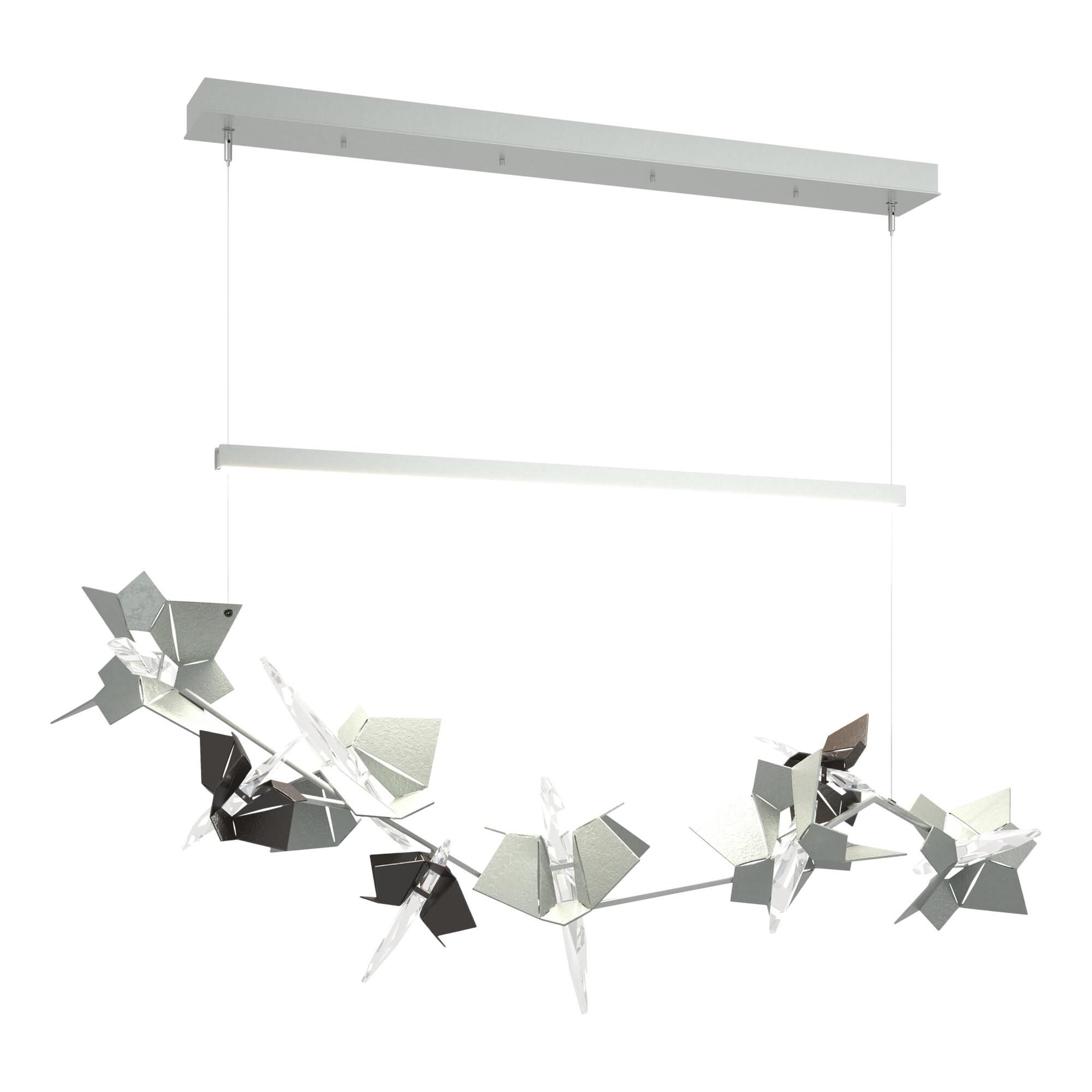 Shown in Vintage Platinum finish and Oil Rubbed Bronze (14) accent