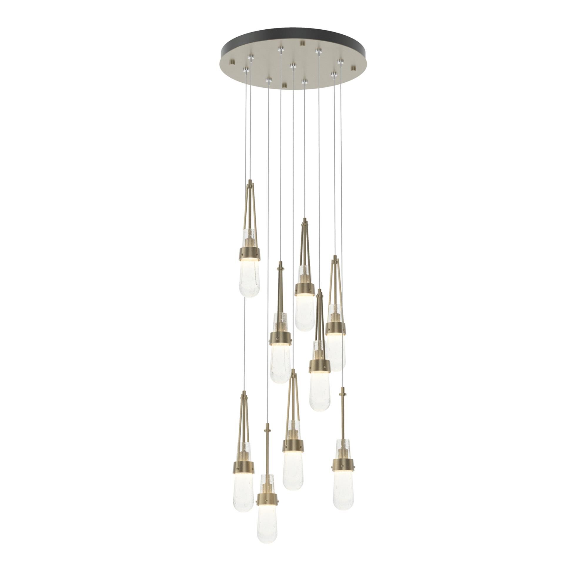 Link 21 Inch Multi Light Pendant by Hubbardton Forge
