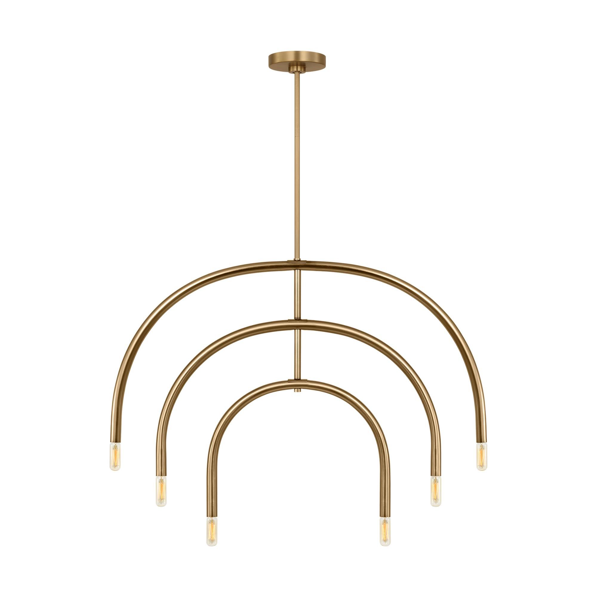 Shown in Satin Brass finish