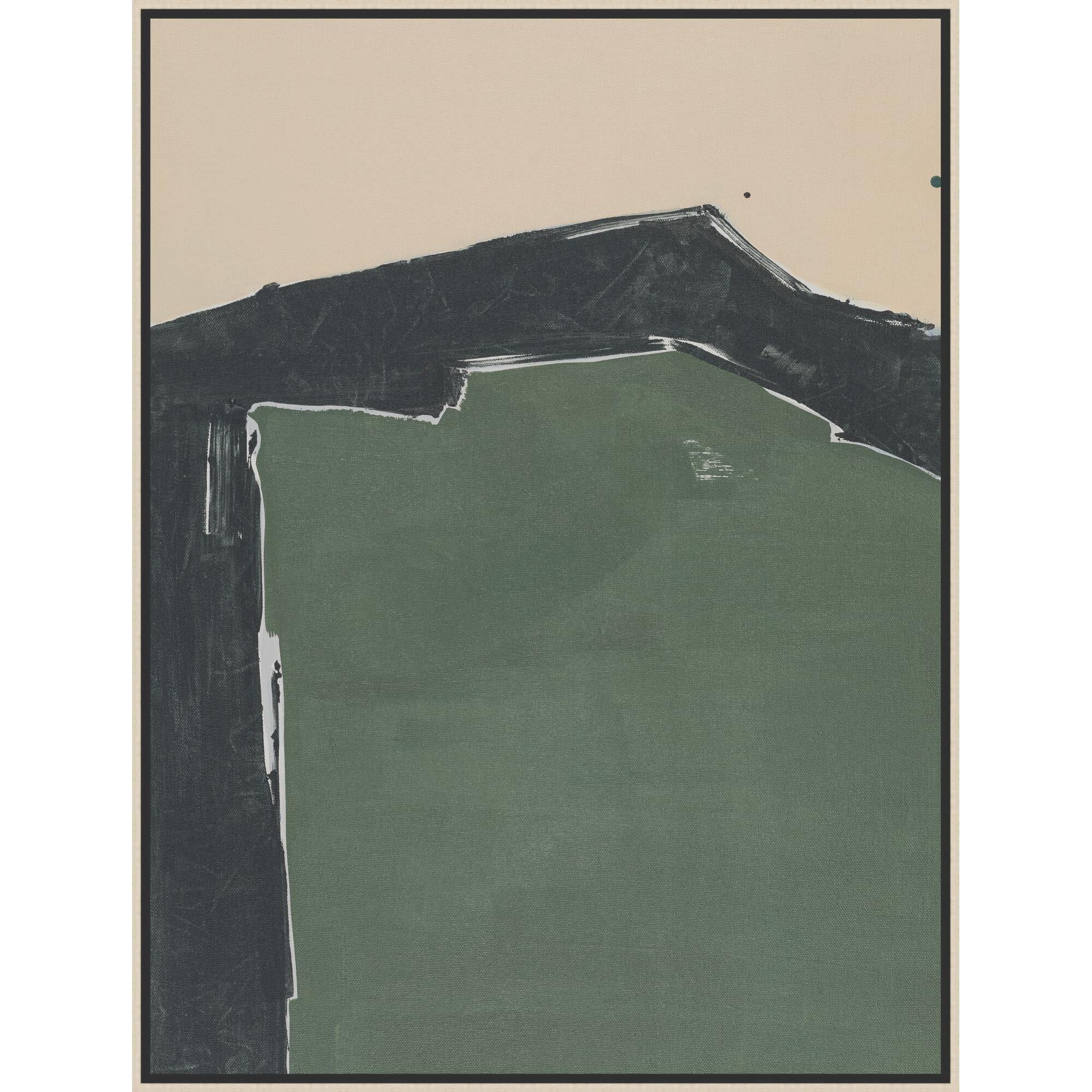 Shades Of Green Print by LEVEL57