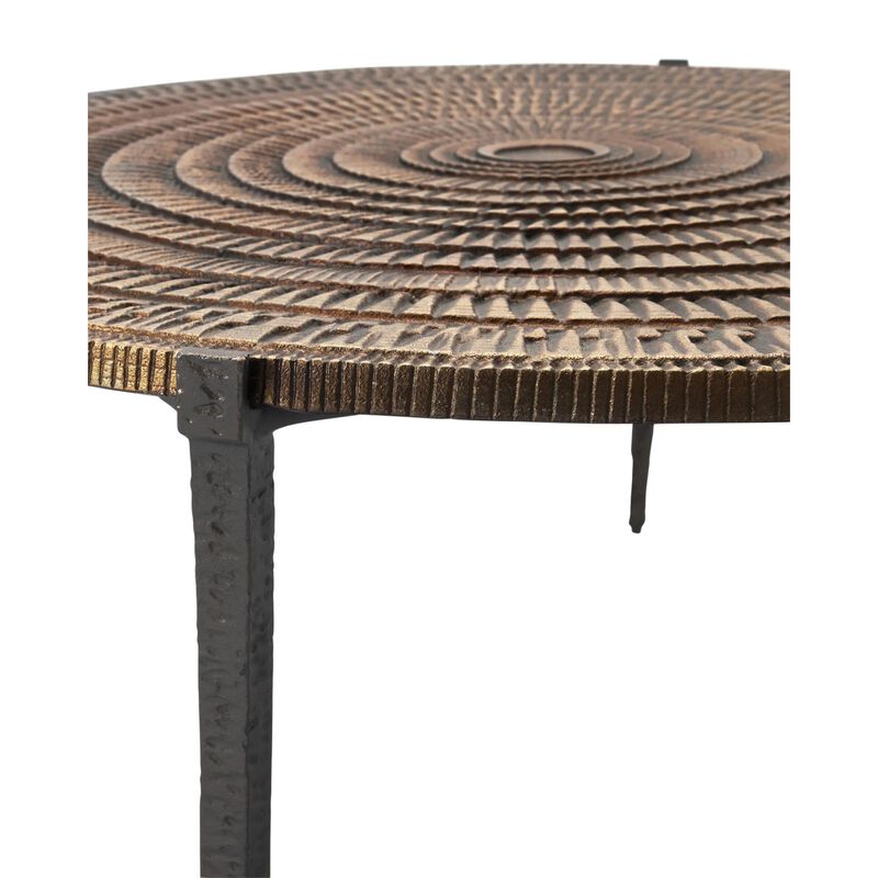 Unity 36 Inch Coffee Table by Currey & Company