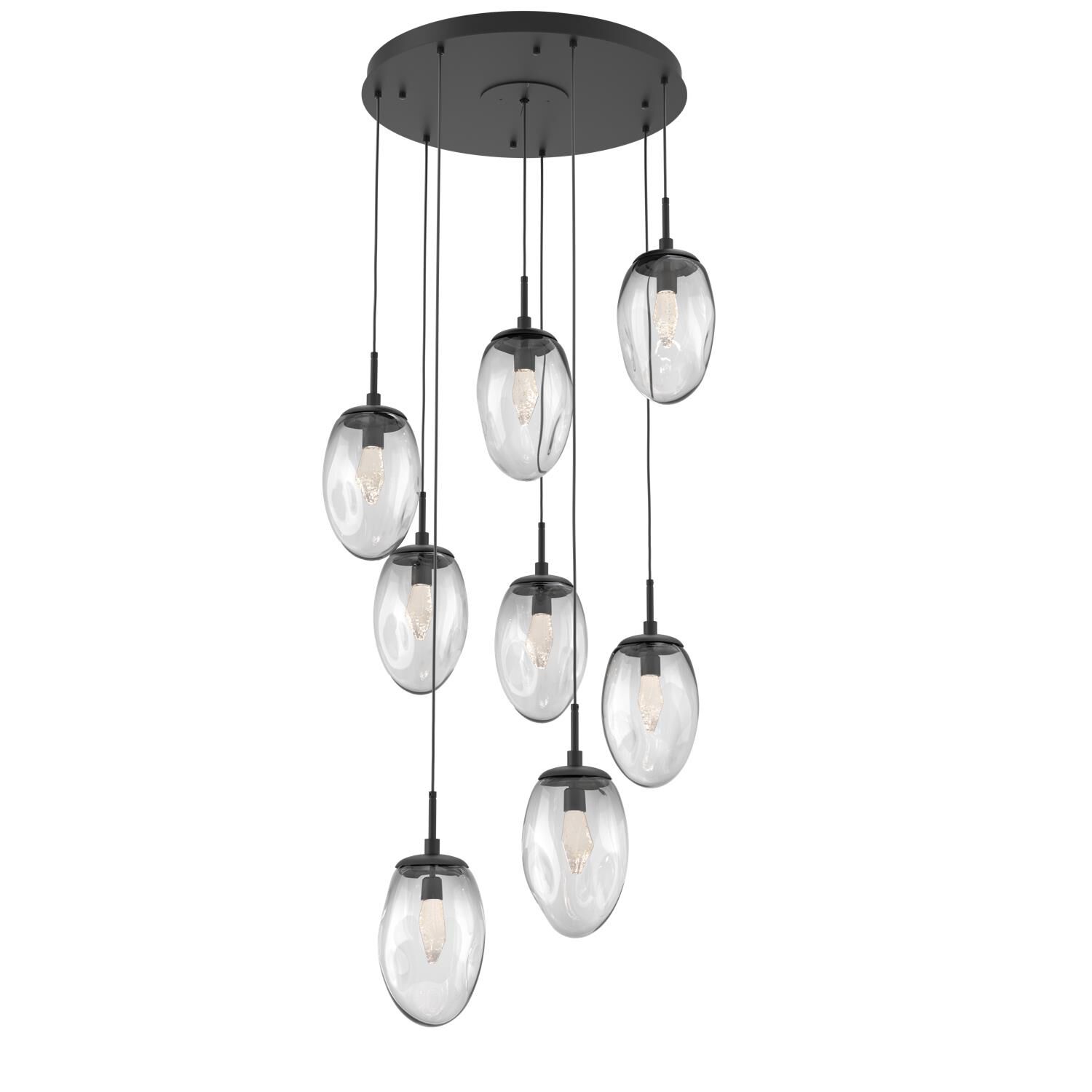 Levi Wilson Nebula 31 Inch 8 Light LED Multi Light Pendant by Hammerton Studio