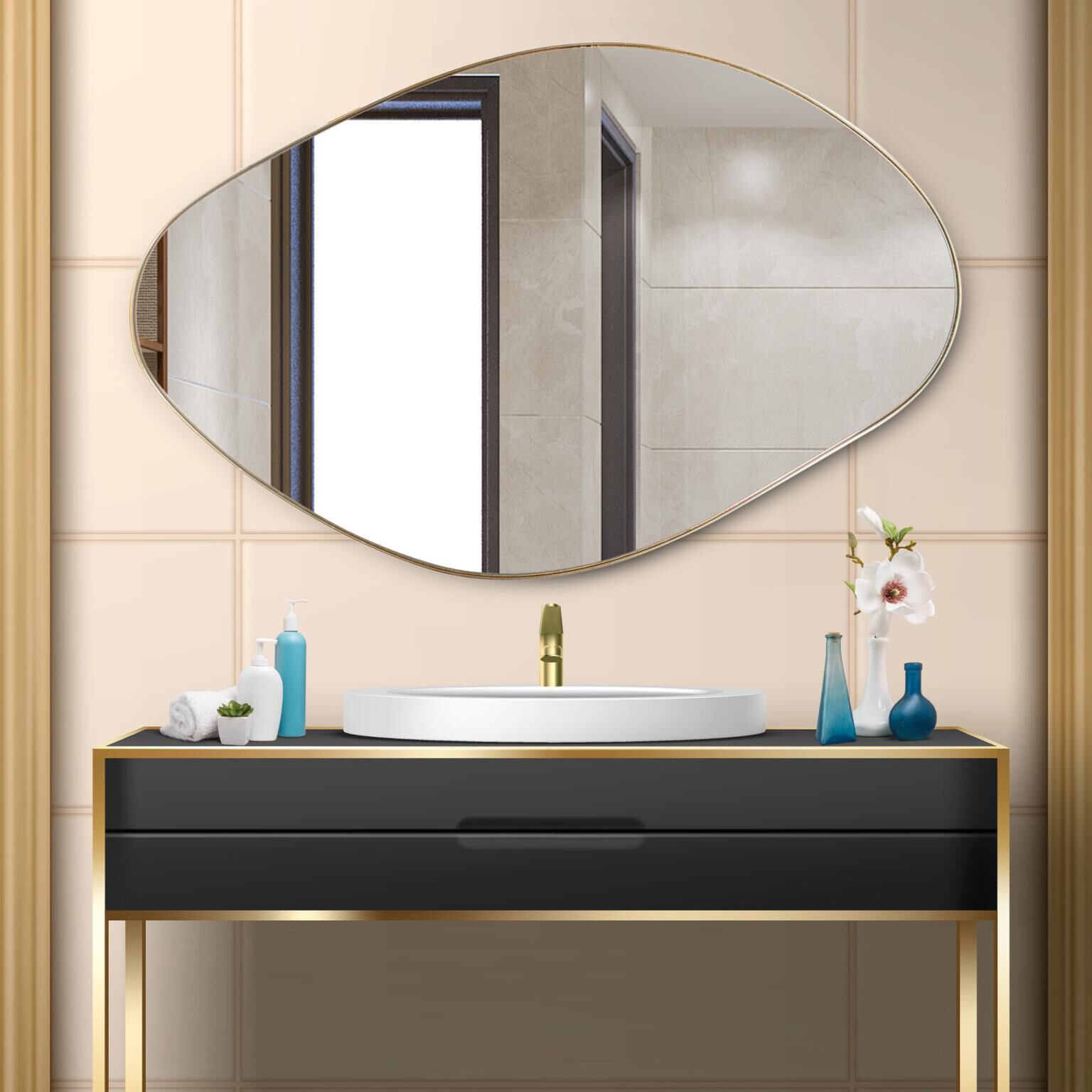 Shown in Brushed finish