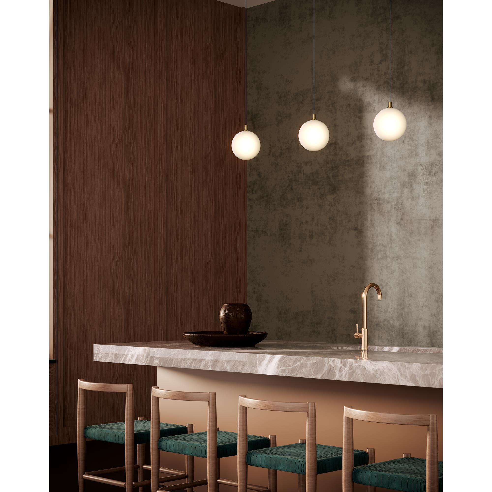 Bolla 6 Inch Mini Pendant by Kuzco Lighting