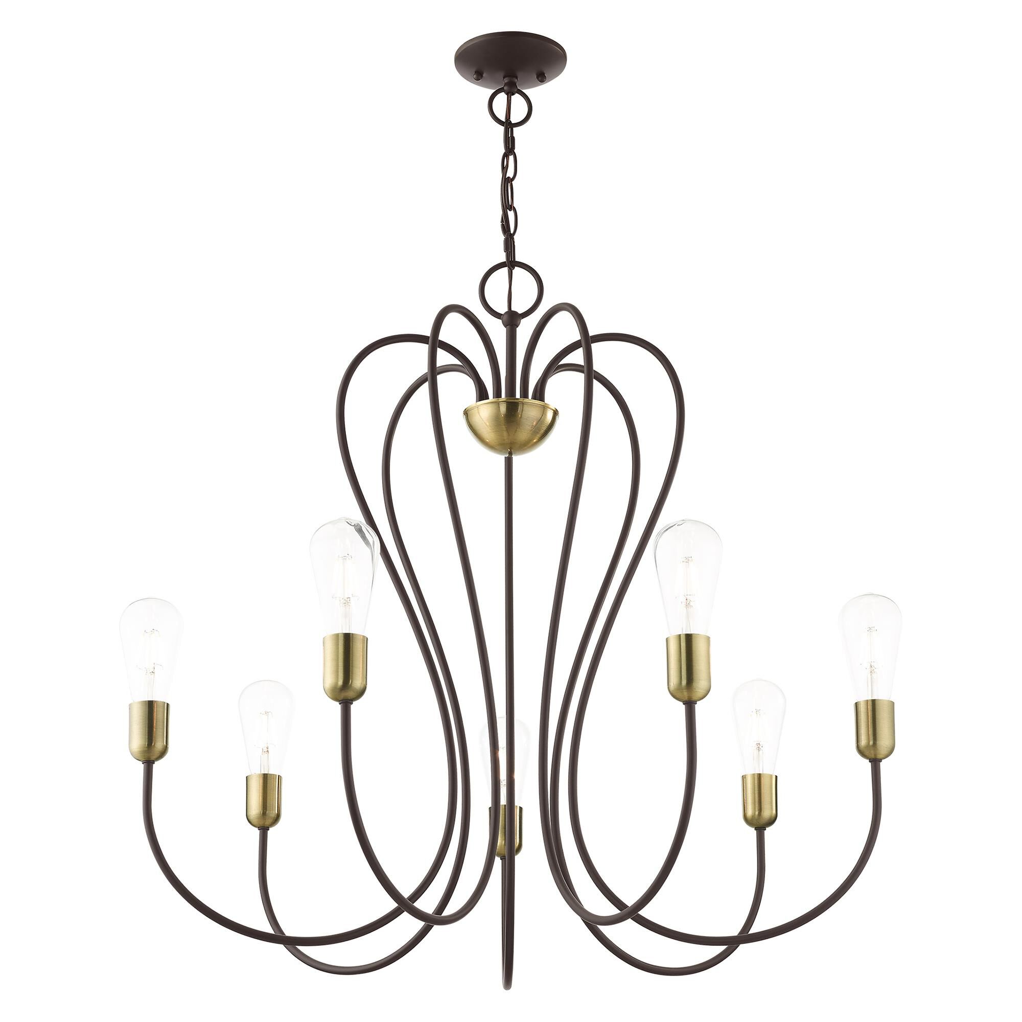Lucerne 7 Light Chandelier by Livex Lighting