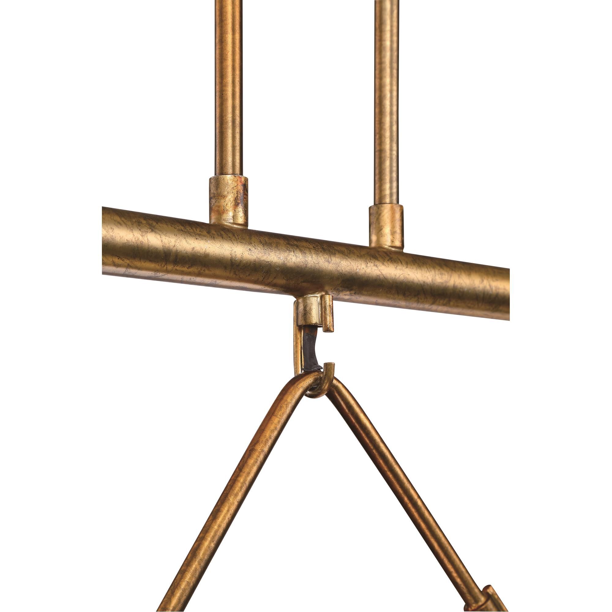 Shown in Patina Aged Brass finish and White Frosted glass