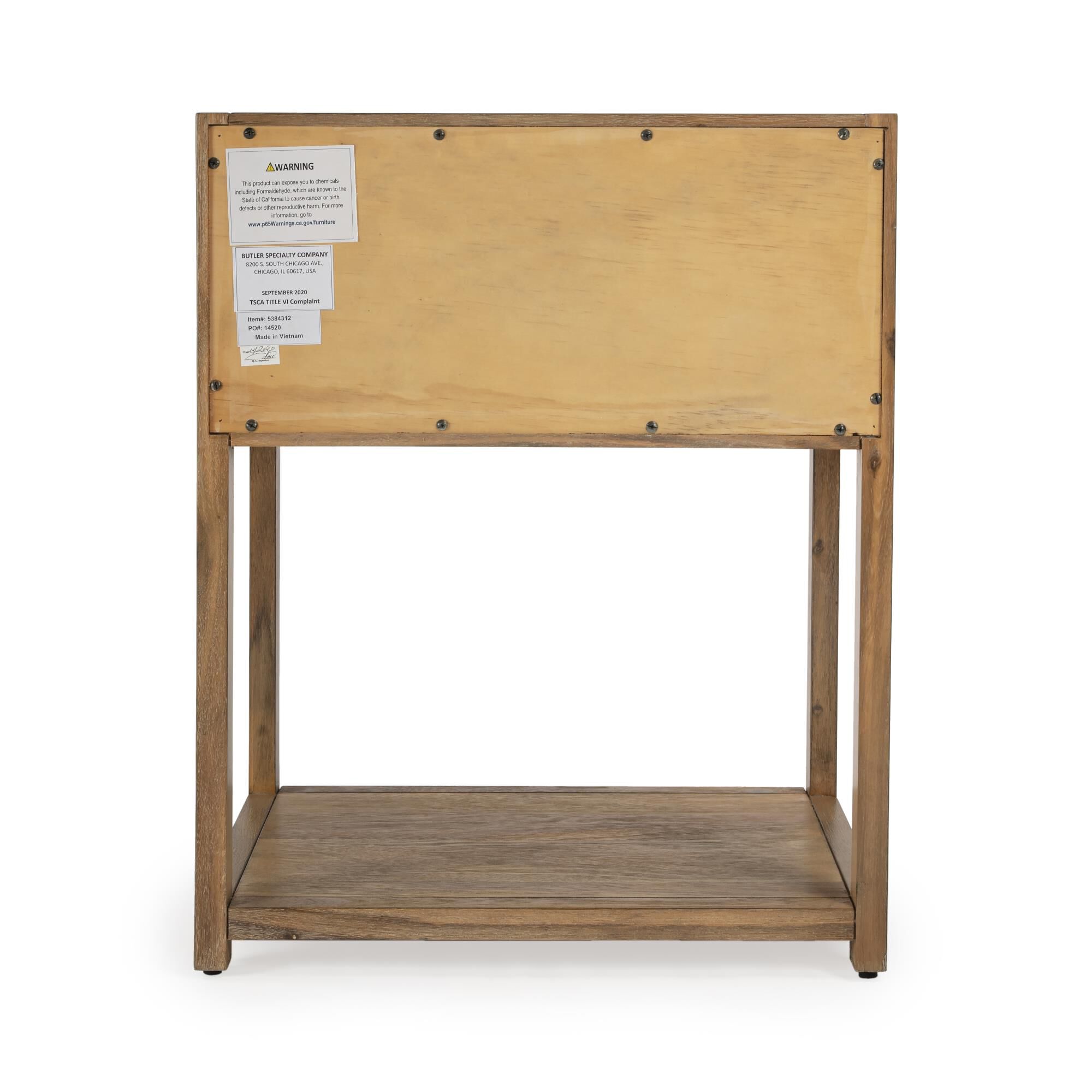 Shown in Natural finish