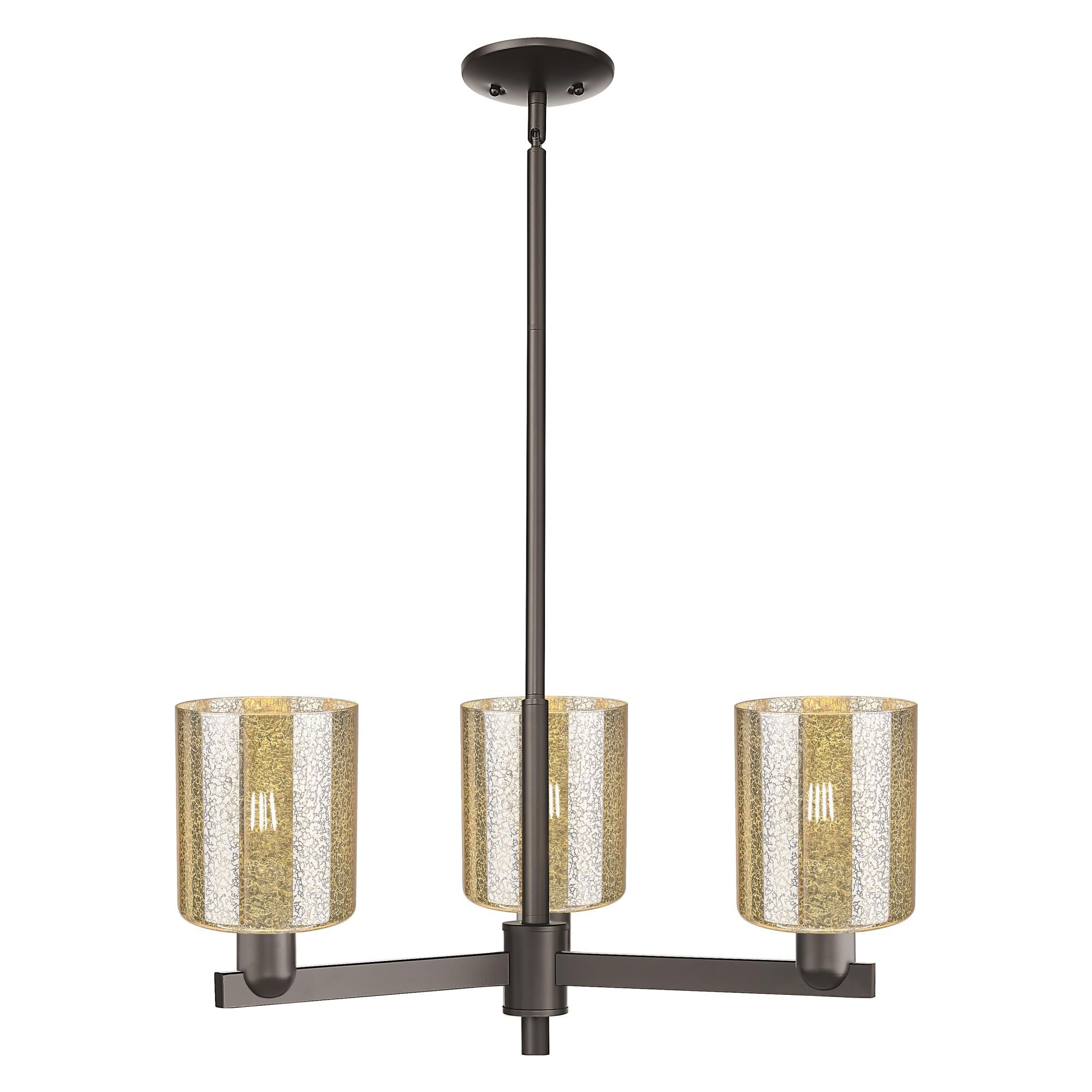 Shown in Oil Rubbed Bronze finish and Mercury glass