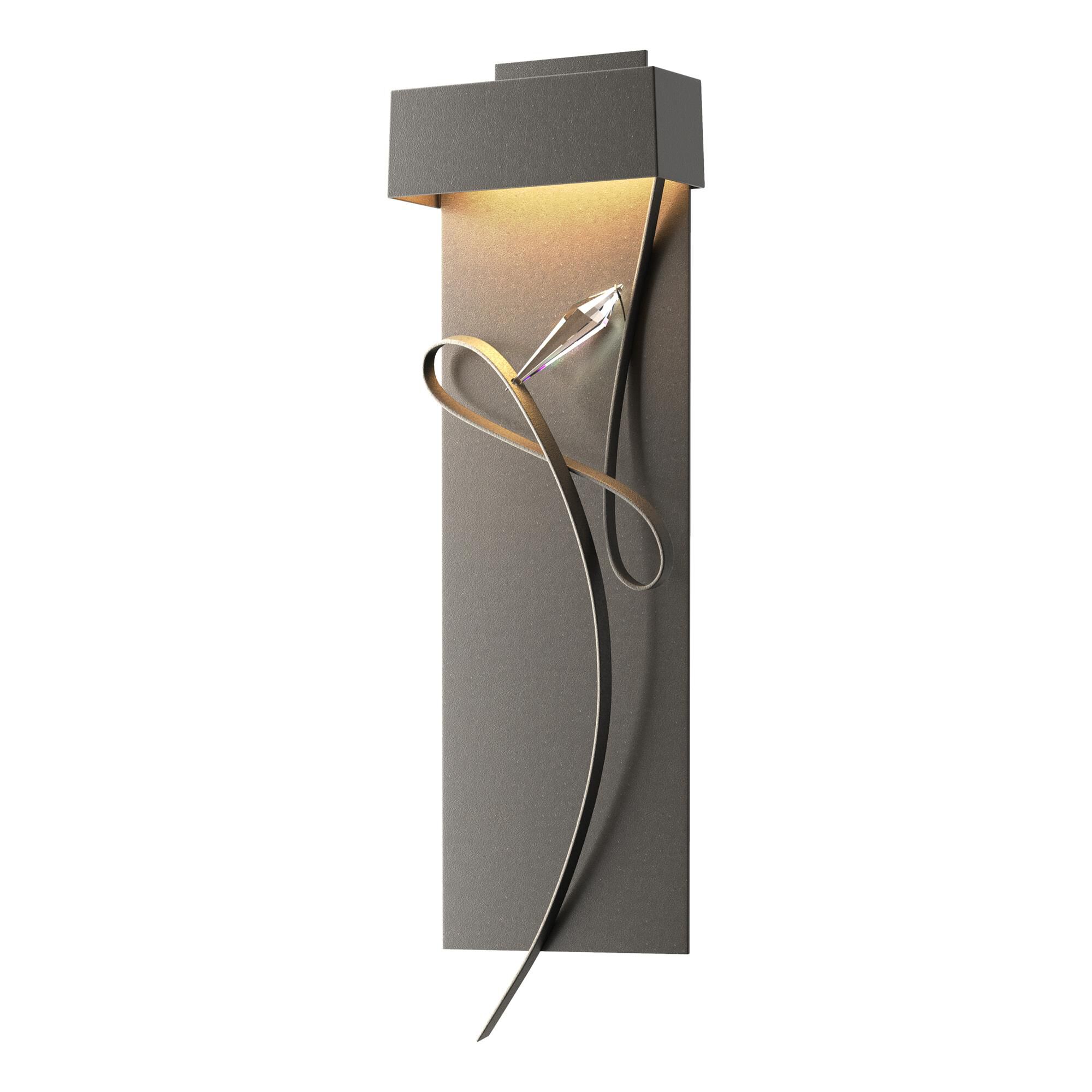 Shown in Dark Smoke finish and Natural Iron accent