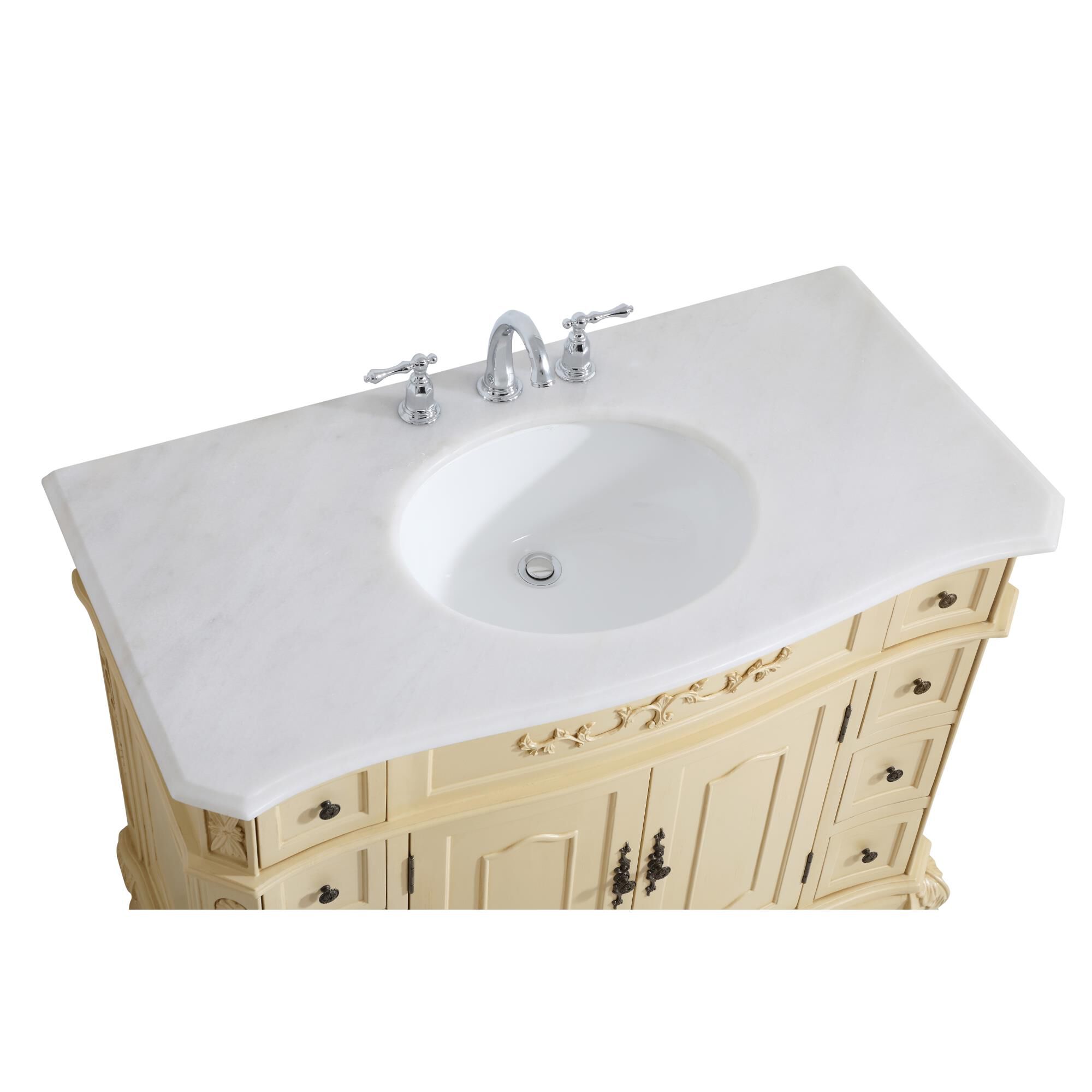 Shown in Light Antique Beige finish