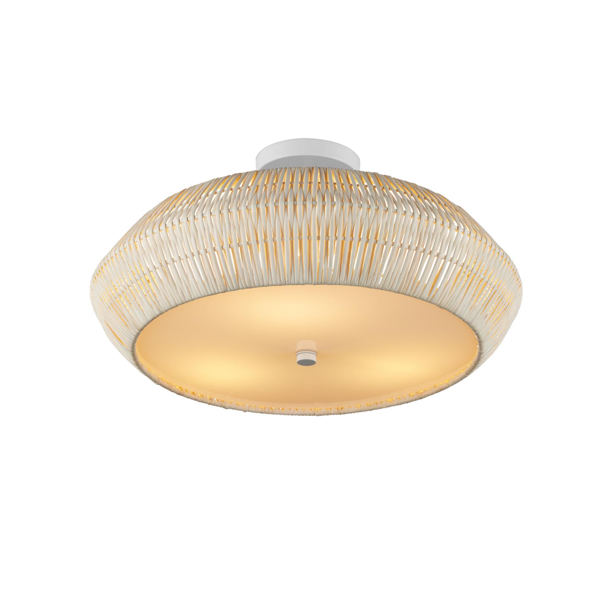 Antibes 24 Inch Semi Flush Mount,
