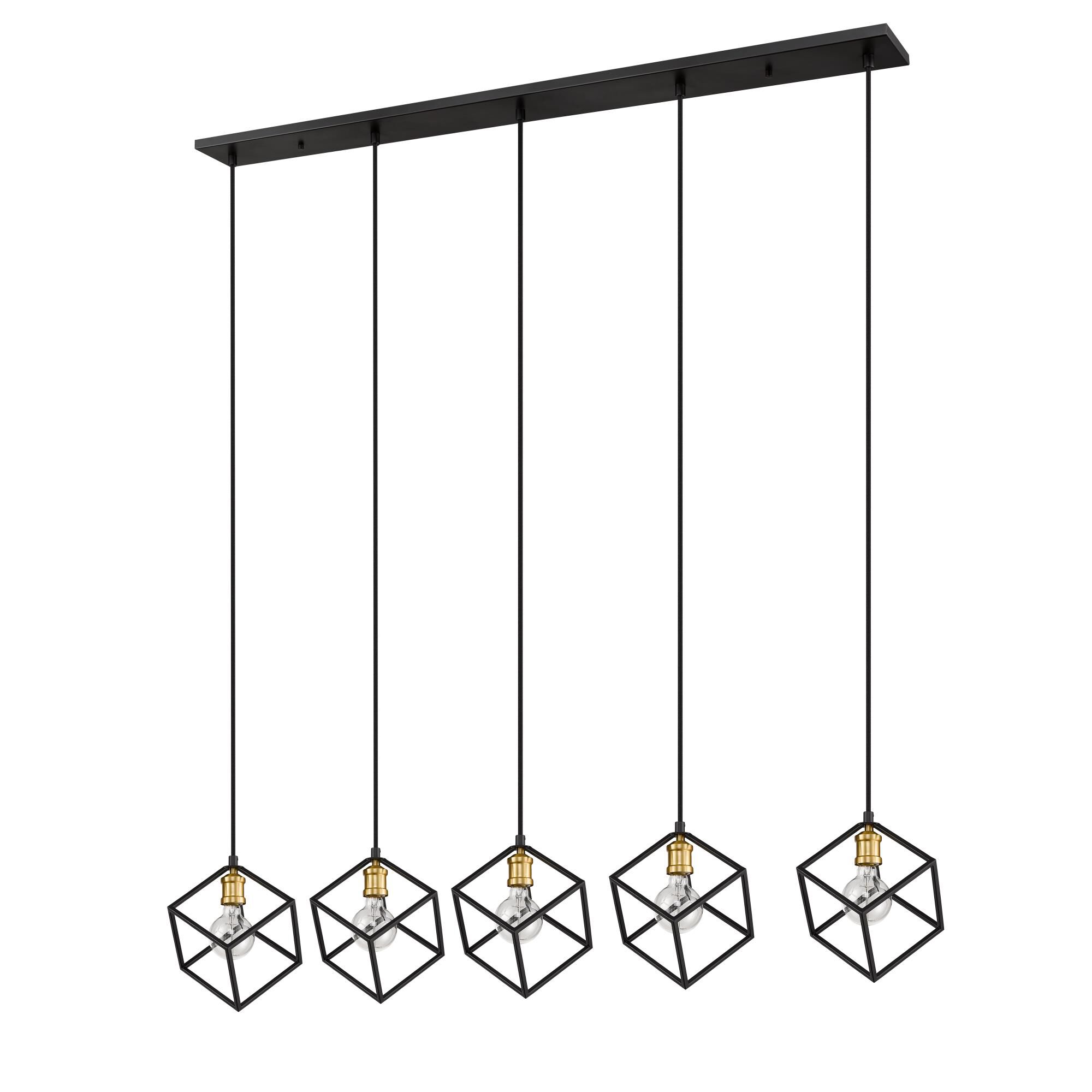 Vertical 54 Inch 5 Light Linear Suspension Light by Z-Lite