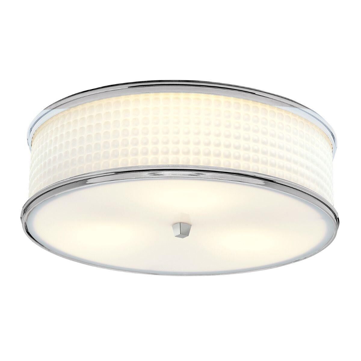 Prism 16 Inch 3 Light Flush Mount by Norwell