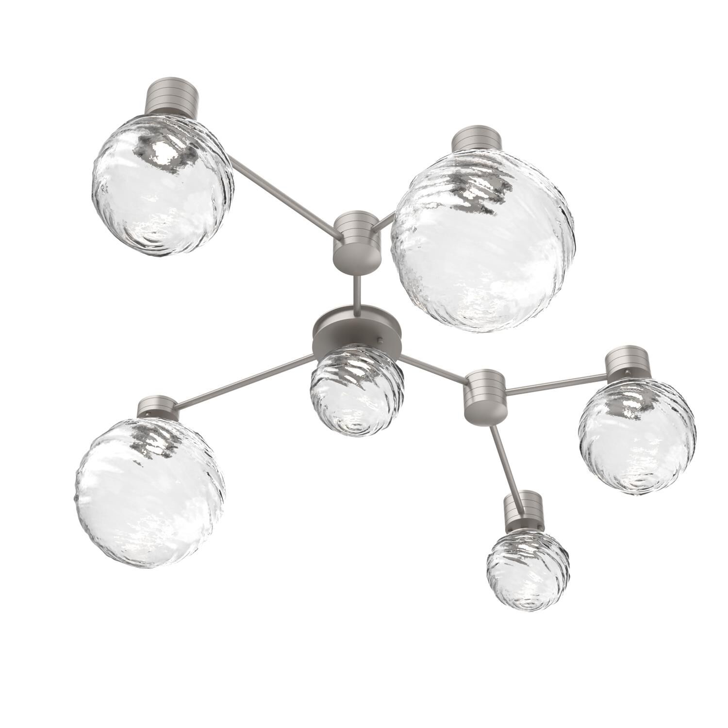 Levi Wilson Gaia 40 Inch Semi Flush Mount by Hammerton Studio